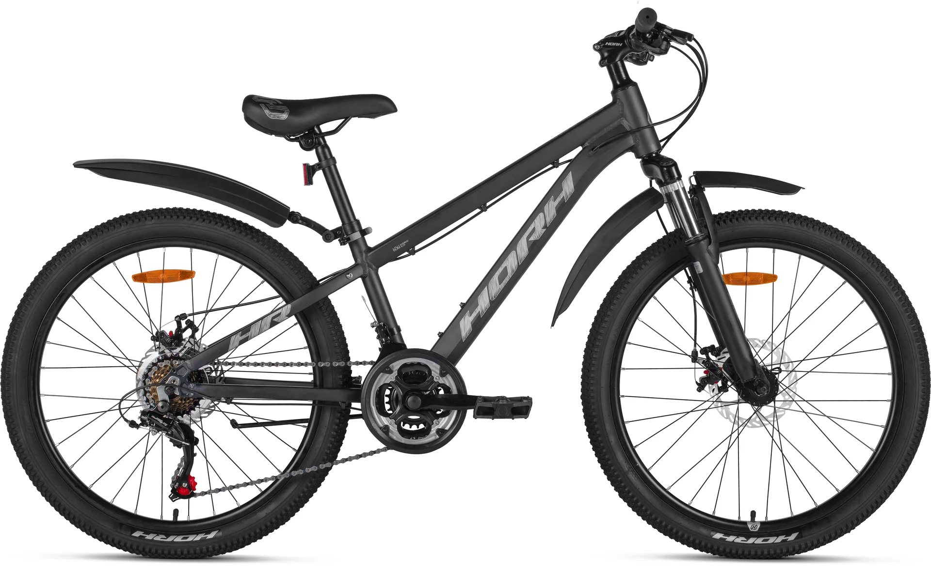 Велосипед HORH TONY HTYMD 4.0 24" (2026) Grey-White-Black - изображение 1