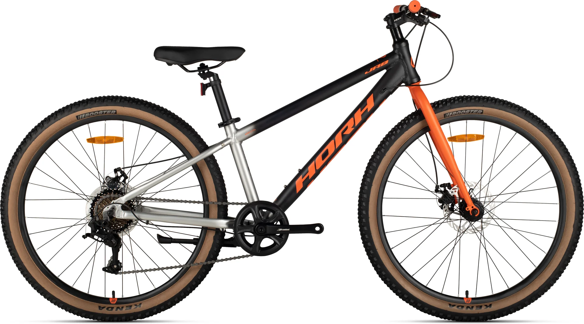Велосипед HORH JAB JRMD 6.0 26" (2026) Black-Grey-Orange - изображение 1