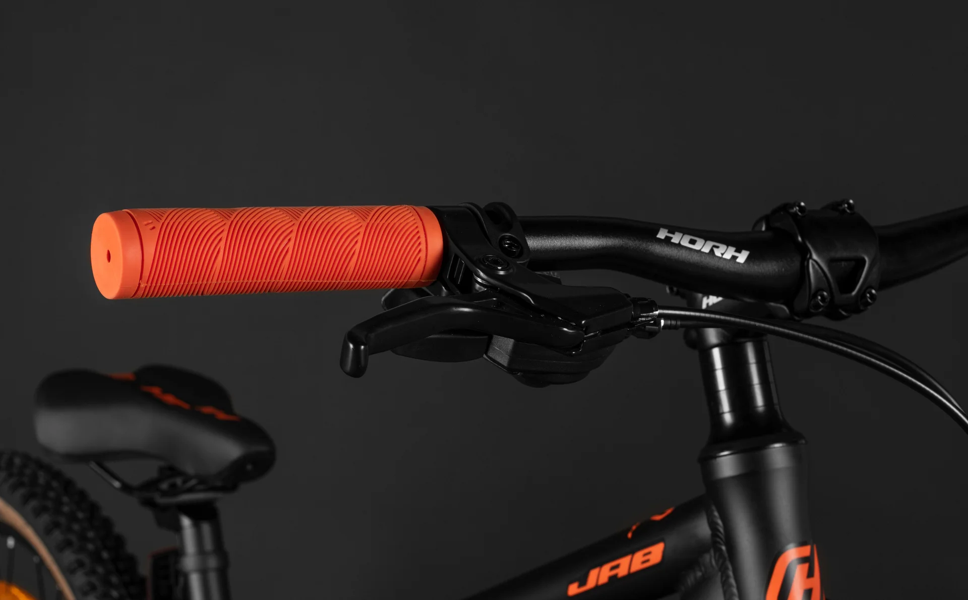 Велосипед HORH JAB JRMD 6.0 26" (2026) Black-Grey-Orange - миниатюра 11
