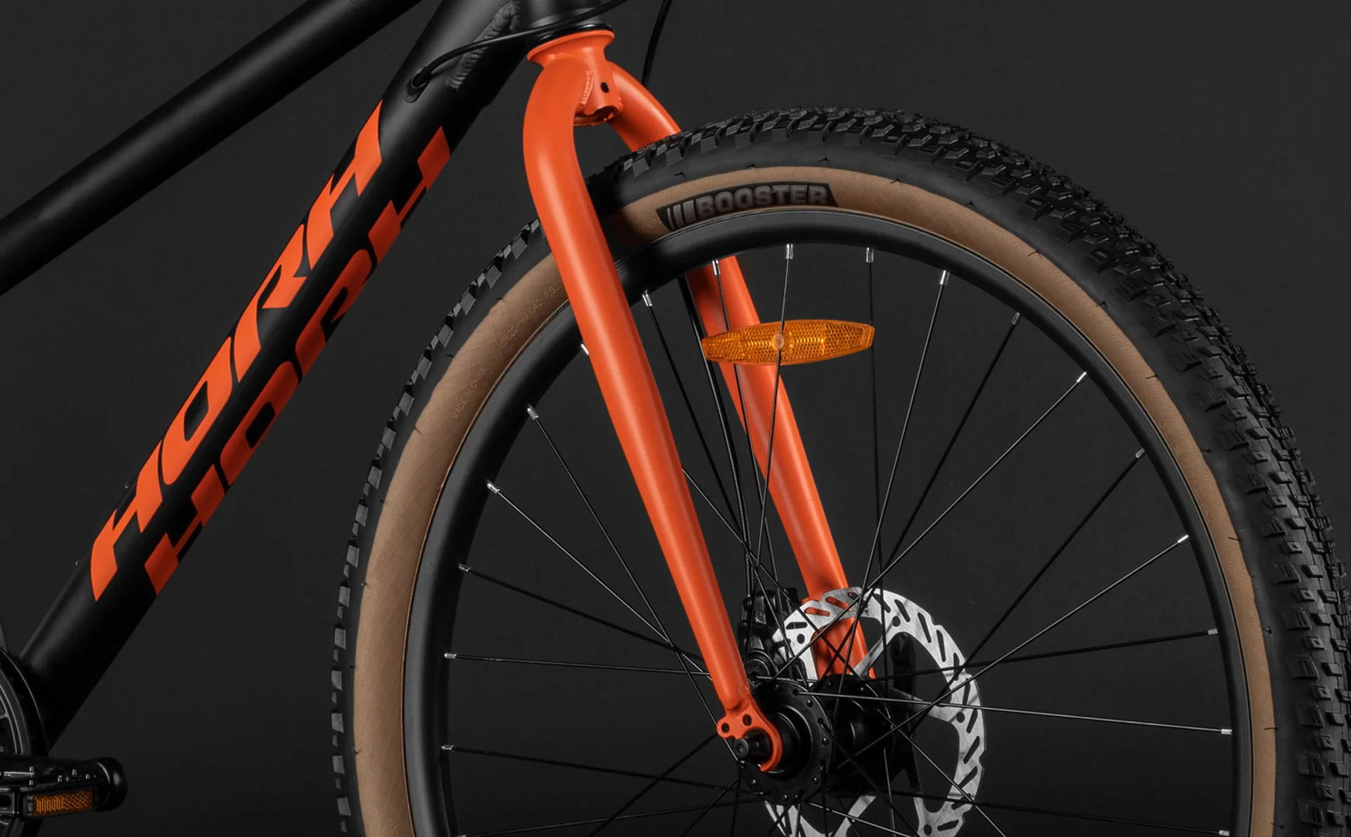 Велосипед HORH JAB JRMD 6.0 26" (2026) Black-Grey-Orange - миниатюра 12