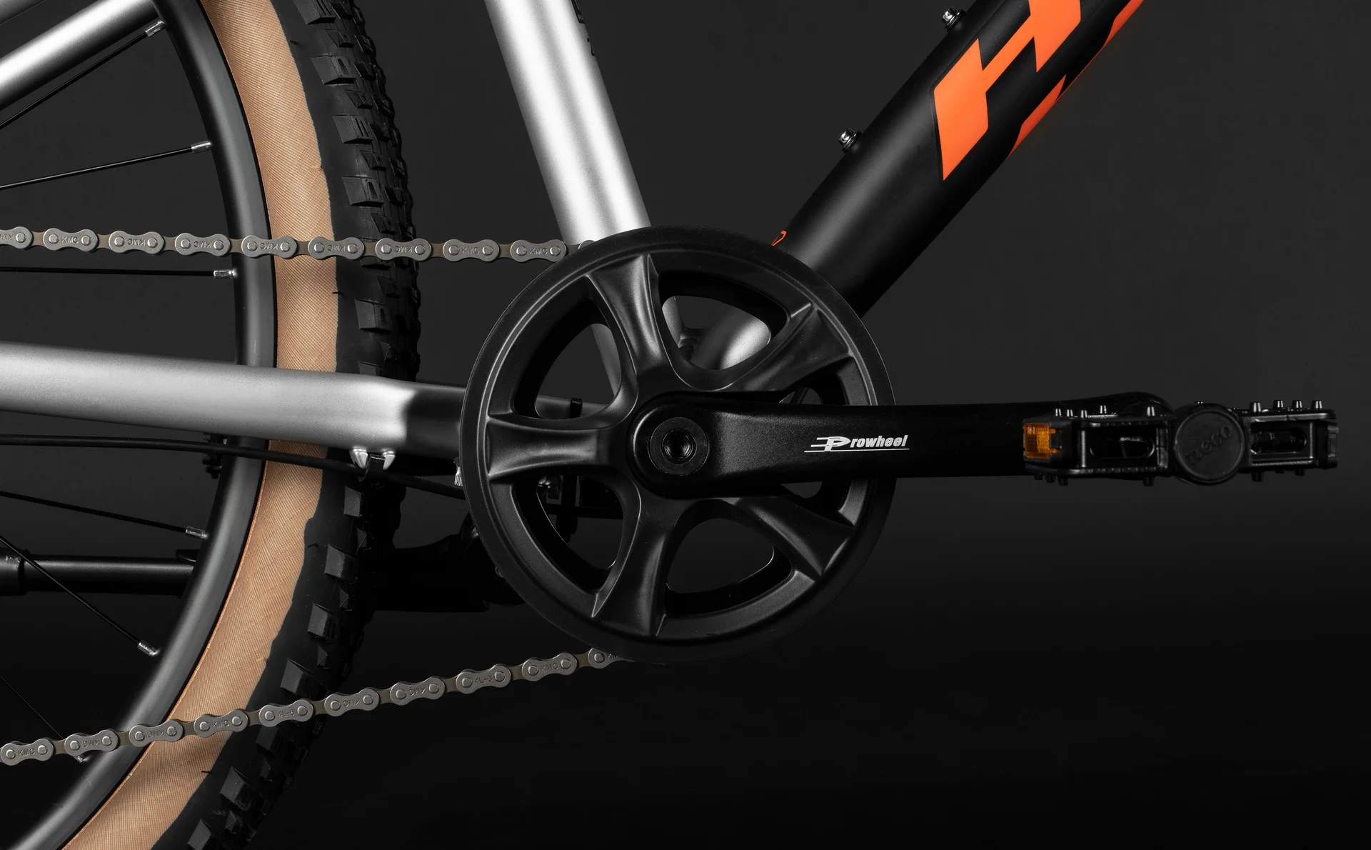 Велосипед HORH JAB JRMD 6.0 26" (2026) Black-Grey-Orange - миниатюра 13
