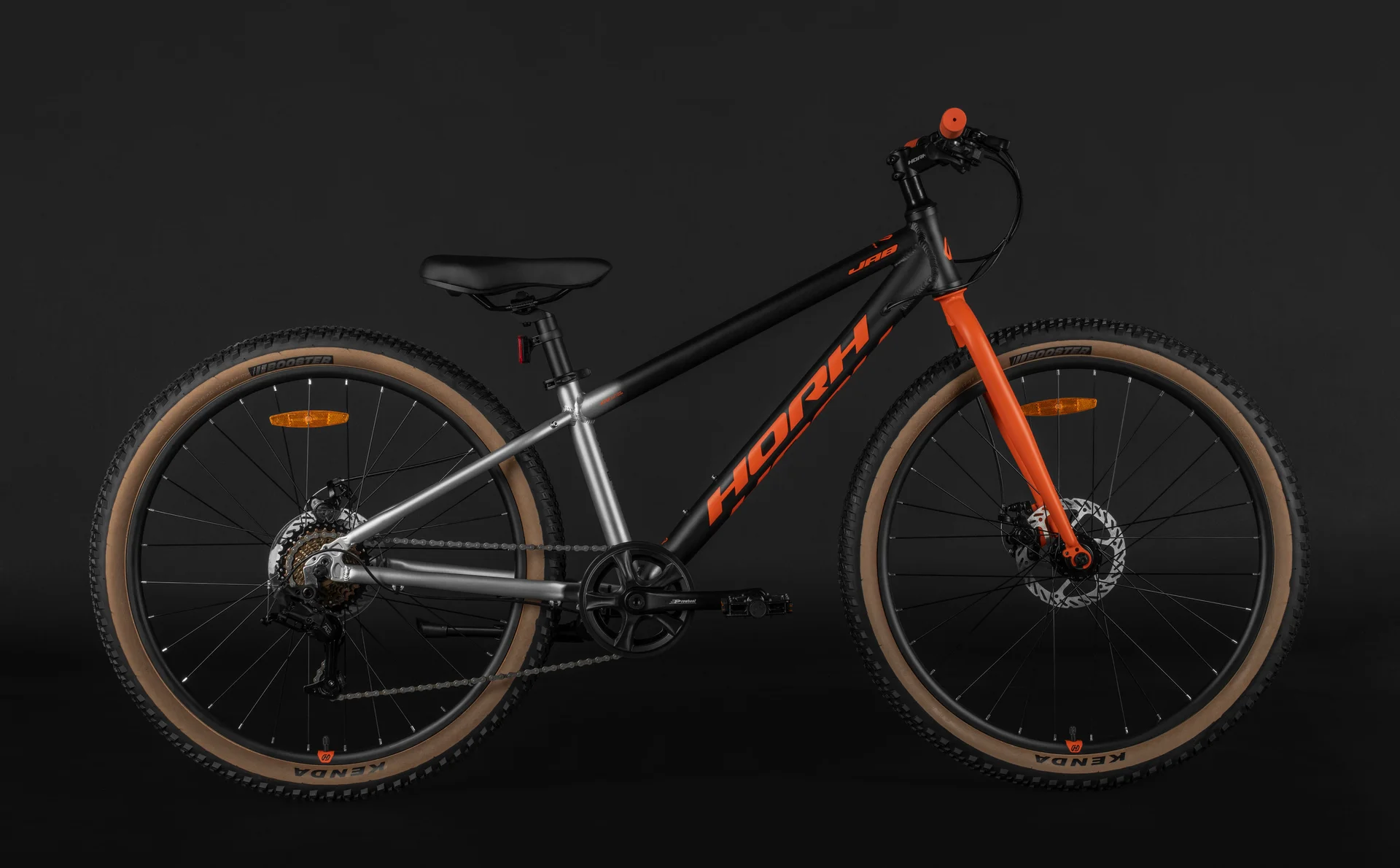 Велосипед HORH JAB JRMD 6.0 26" (2026) Black-Grey-Orange - миниатюра 5