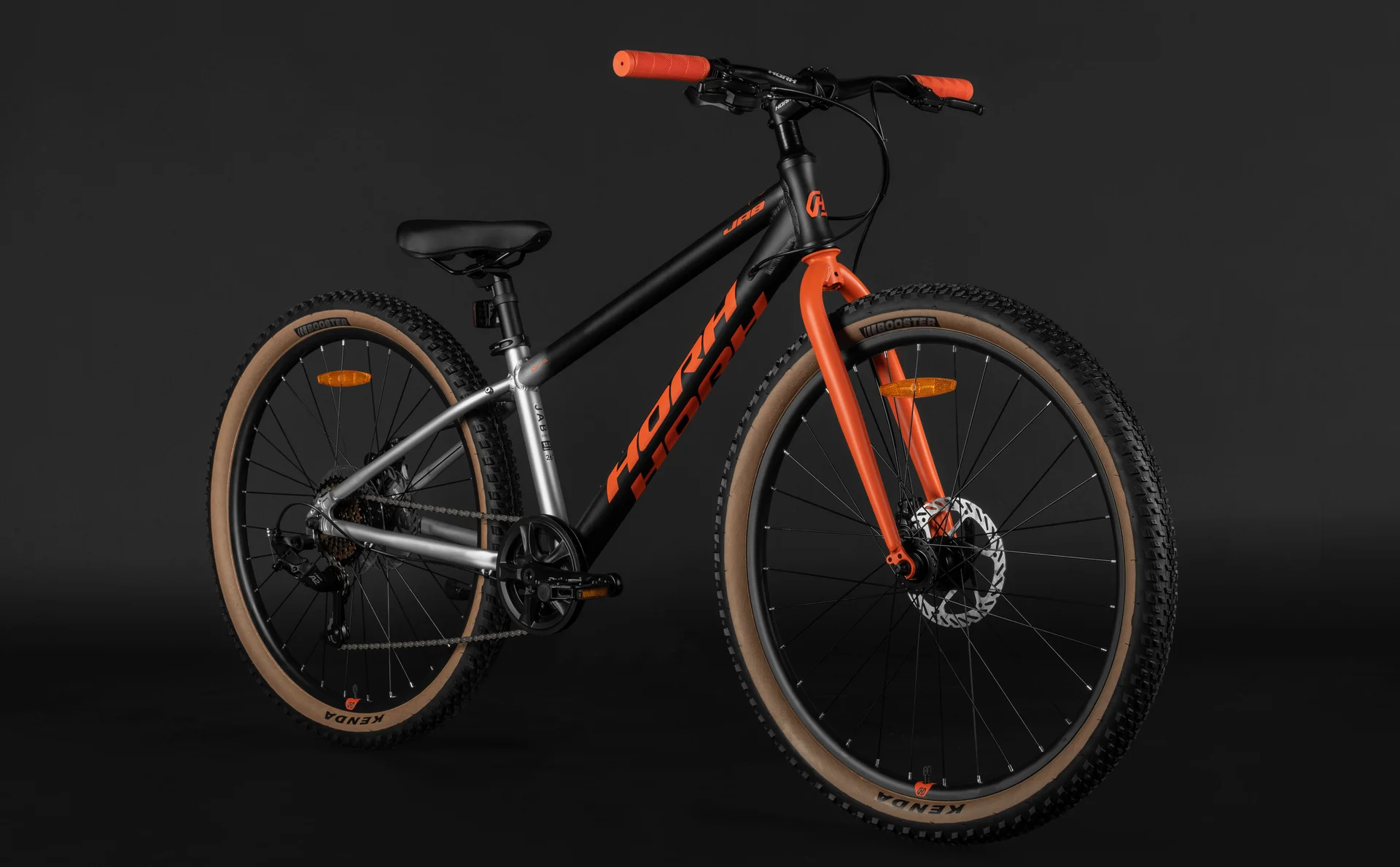Велосипед HORH JAB JRMD 6.0 26" (2026) Black-Grey-Orange - миниатюра 6