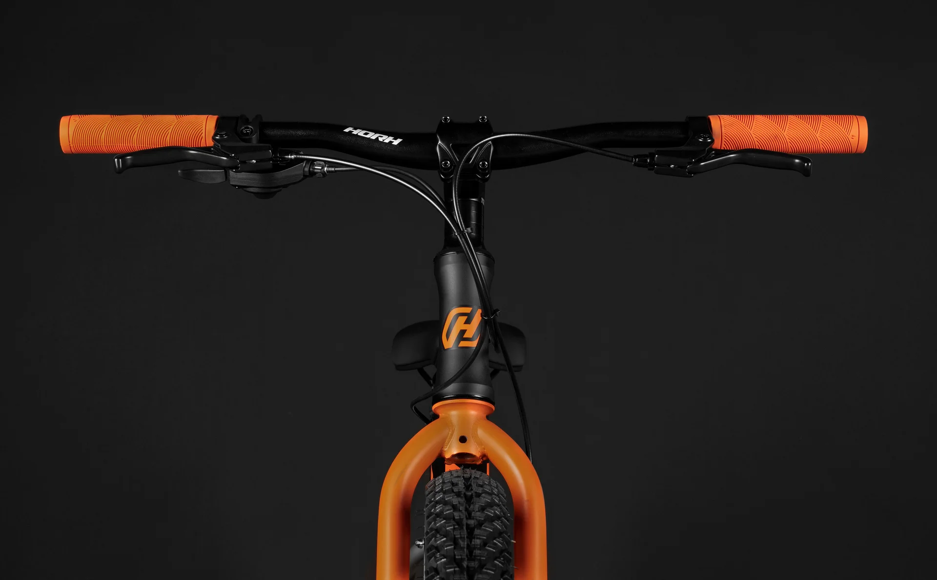 Велосипед HORH JAB JRMD 6.0 26" (2026) Black-Grey-Orange - миниатюра 8