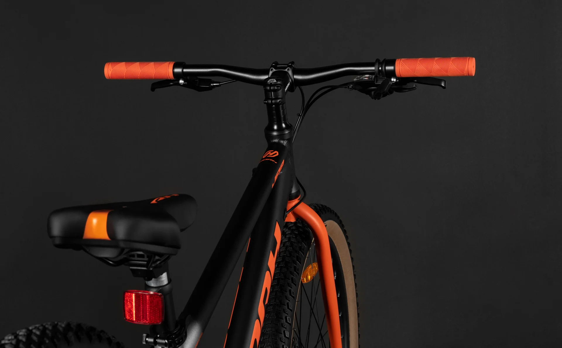 Велосипед HORH JAB JRMD 6.0 26" (2026) Black-Grey-Orange - миниатюра 9