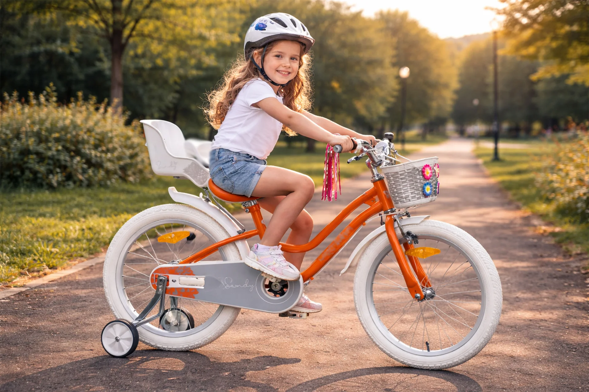 Велосипед HORH SANDY 20 (2026) Peach-White - миниатюра 2