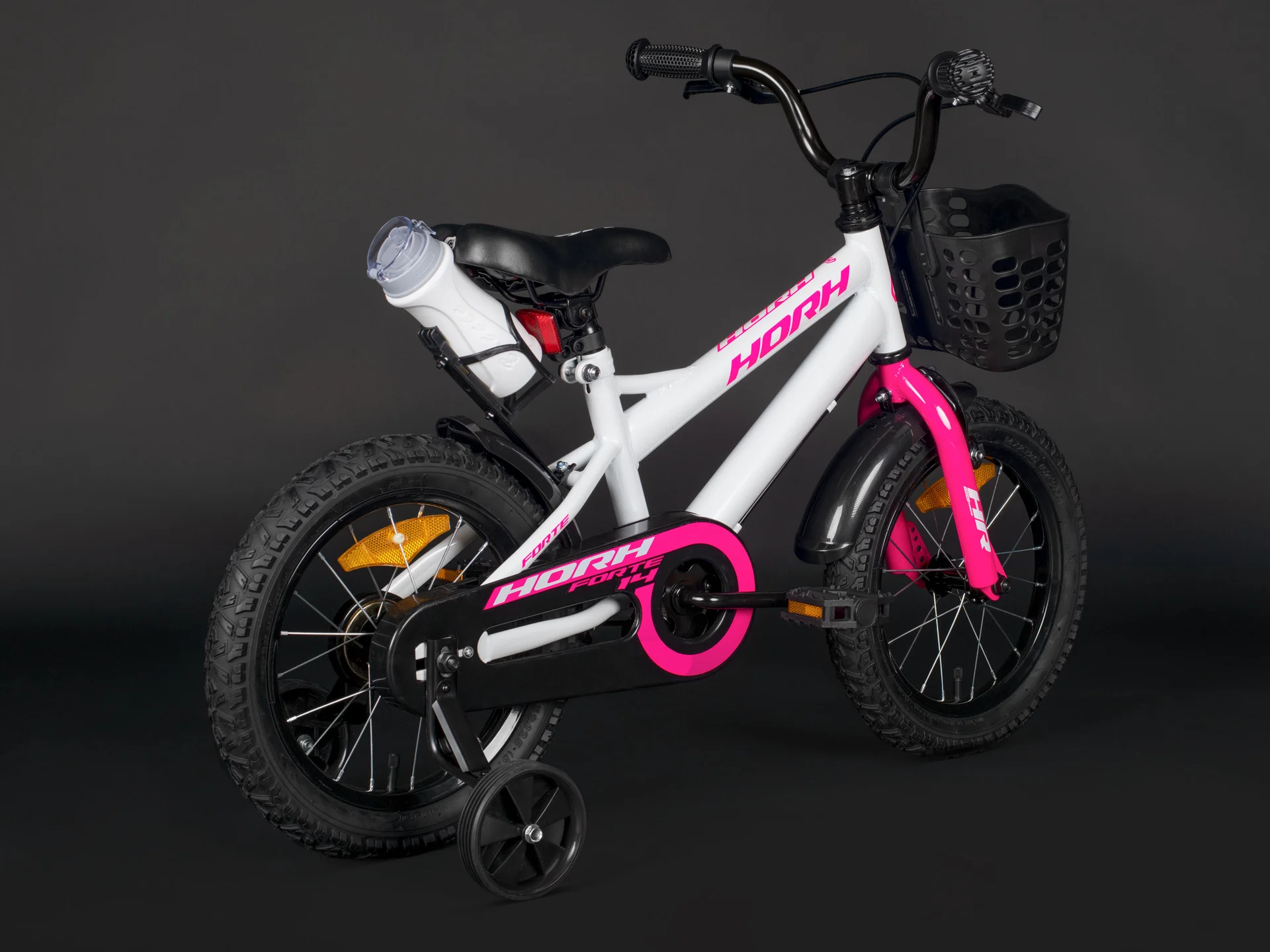 Велосипед HORH FORTE 14" (2024) White-Pink - миниатюра 7