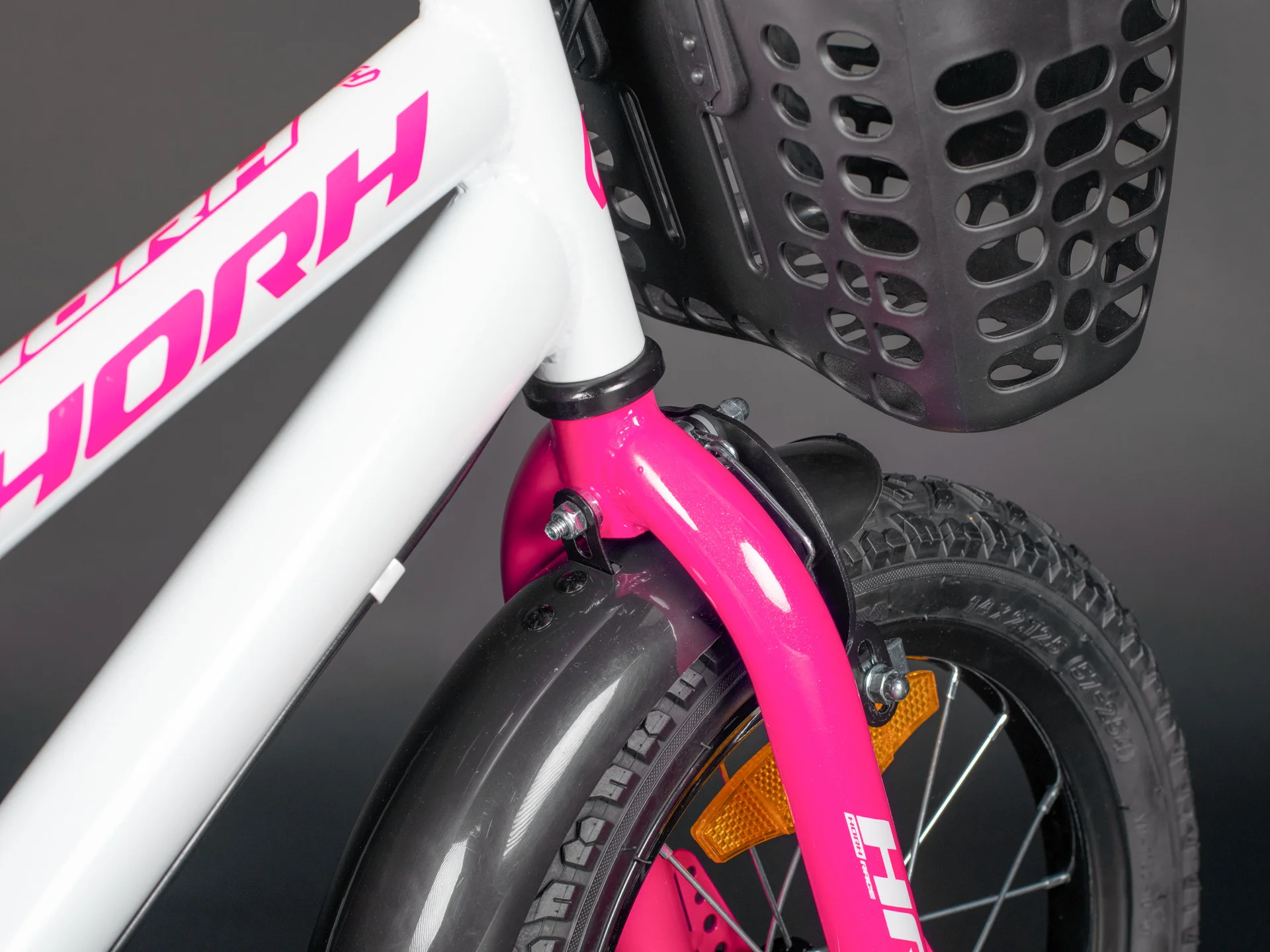 Велосипед HORH FORTE 14" (2024) White-Pink - миниатюра 9