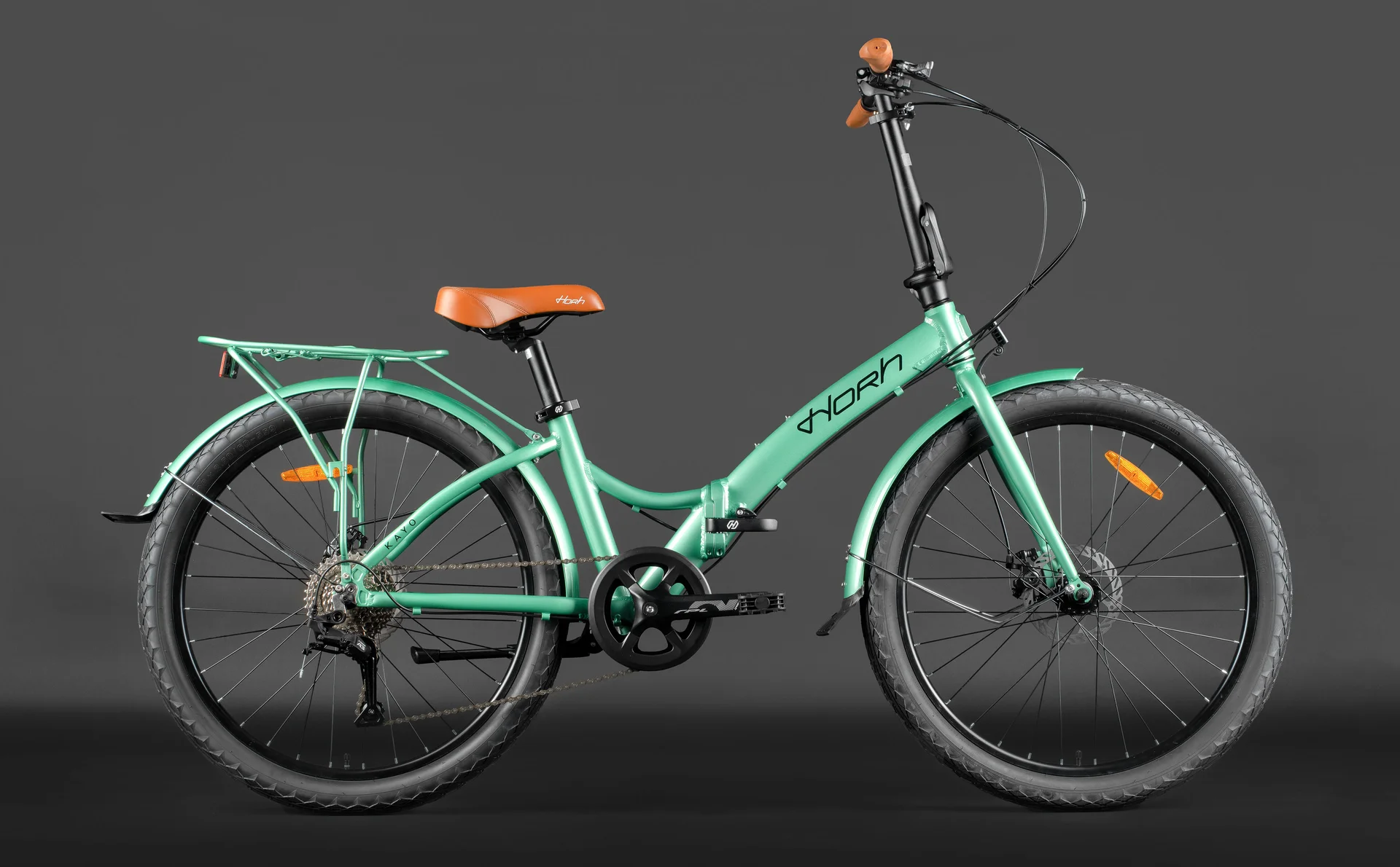 Велосипед HORH KAYO 8SP MD 26" (2025) Light Green - миниатюра 2