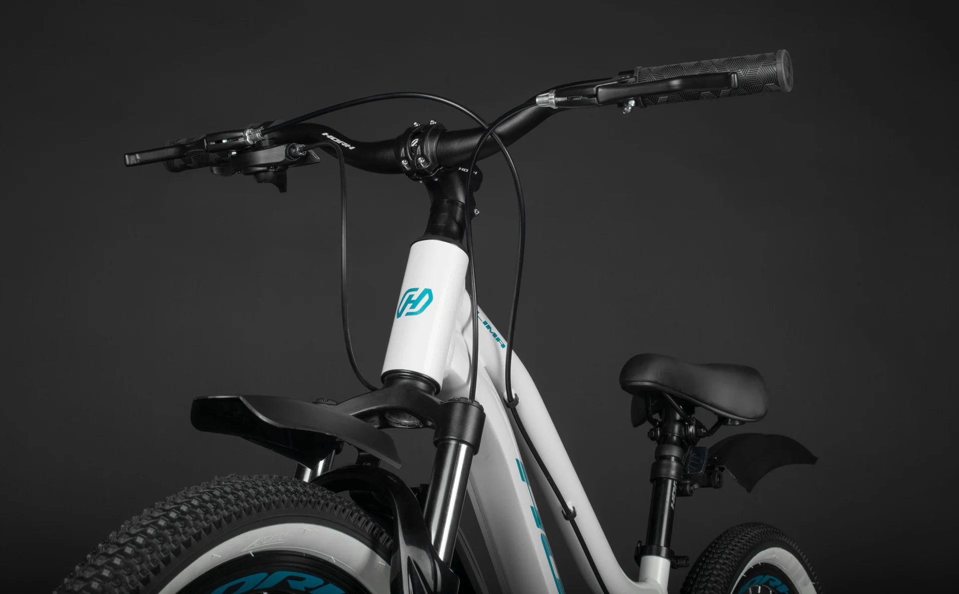 Велосипед HORH LIMA LMD4.0 24" (2026) White-Turquoise-Black - миниатюра 10