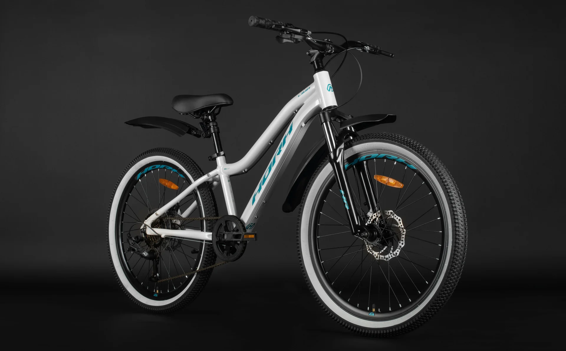 Велосипед HORH LIMA LMD4.0 24" (2026) White-Turquoise-Black - миниатюра 6