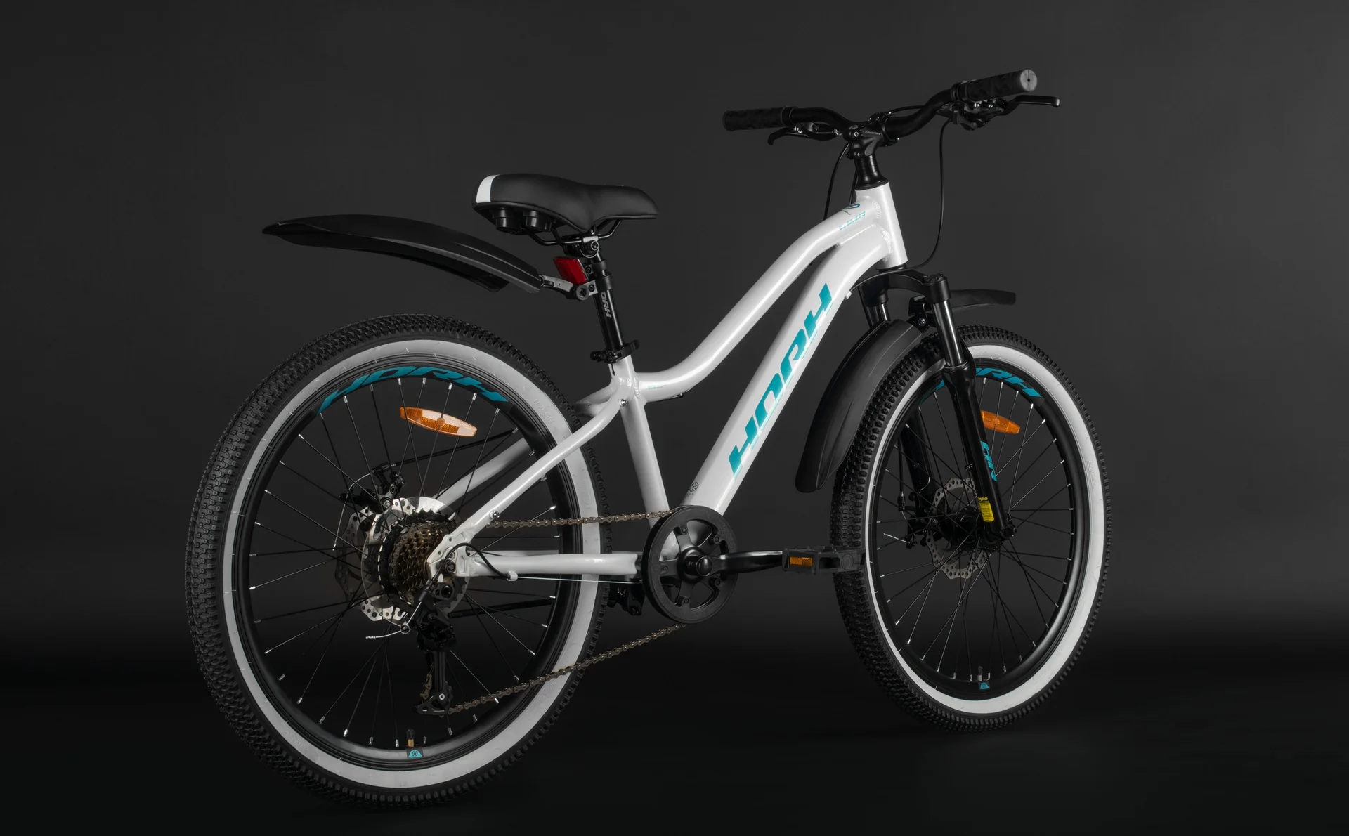Велосипед HORH LIMA LMD4.0 24" (2026) White-Turquoise-Black - миниатюра 7