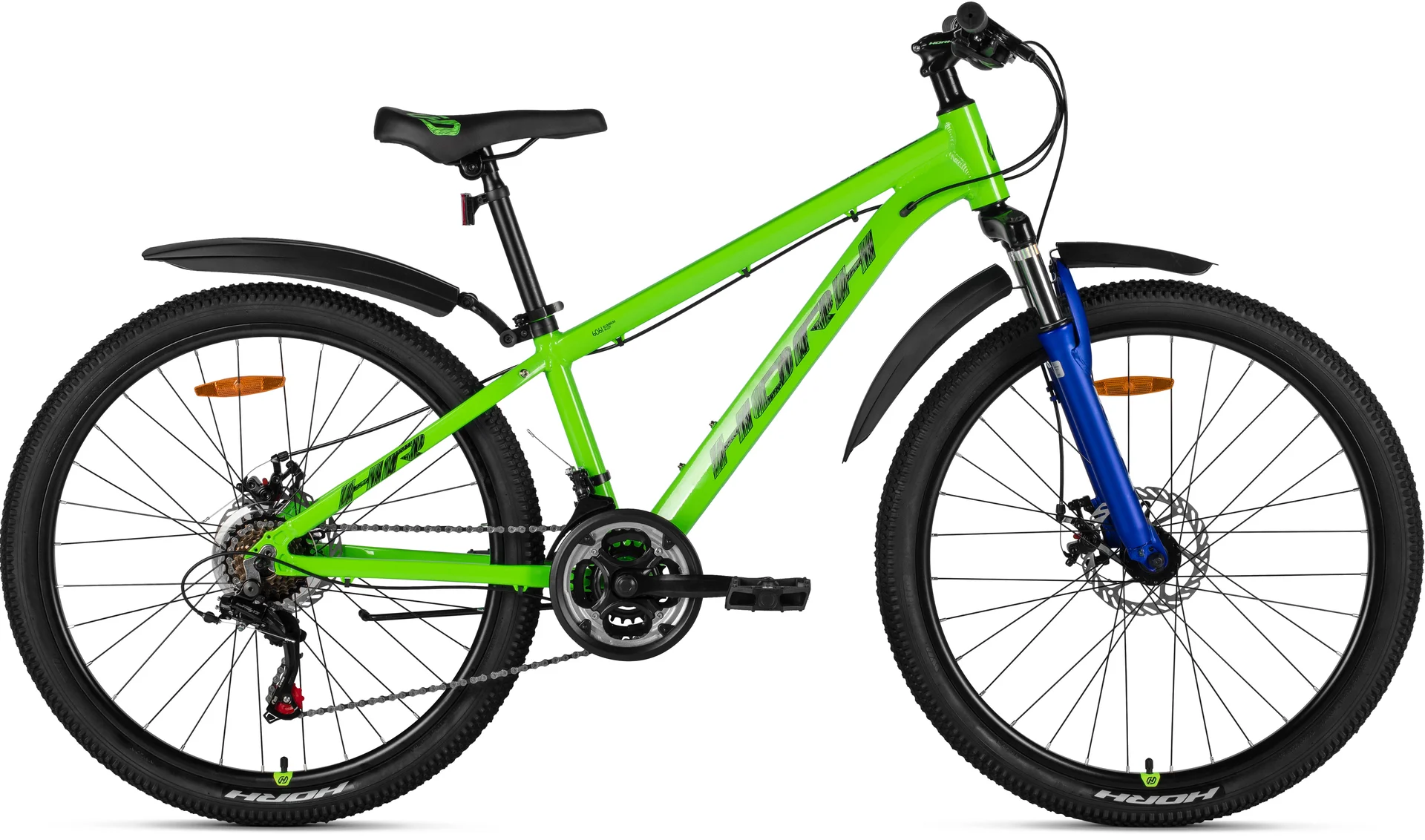 Велосипед HORH TONY HTYMD 6.0 26" (2026) Green-Black-Blue - изображение 1