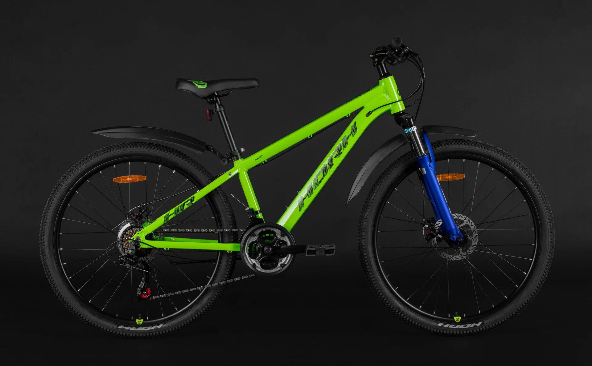 Велосипед HORH TONY HTYMD 6.0 26" (2026) Green-Black-Blue - миниатюра 2
