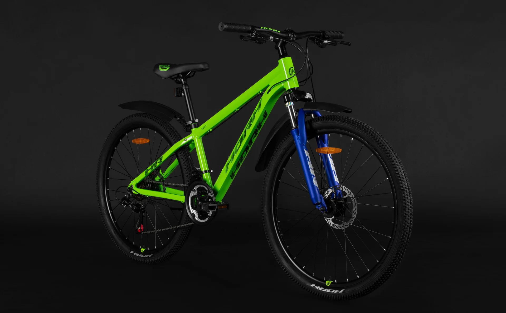 Велосипед HORH TONY HTYMD 6.0 26" (2026) Green-Black-Blue - миниатюра 3