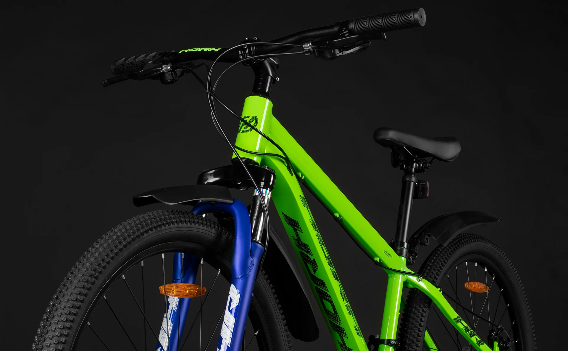 Велосипед HORH TONY HTYMD 6.0 26" (2026) Green-Black-Blue - миниатюра 7