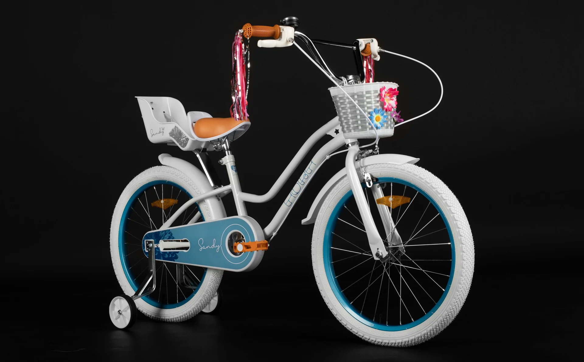 Велосипед HORH SANDY 20 (2026) White-Blue - миниатюра 5