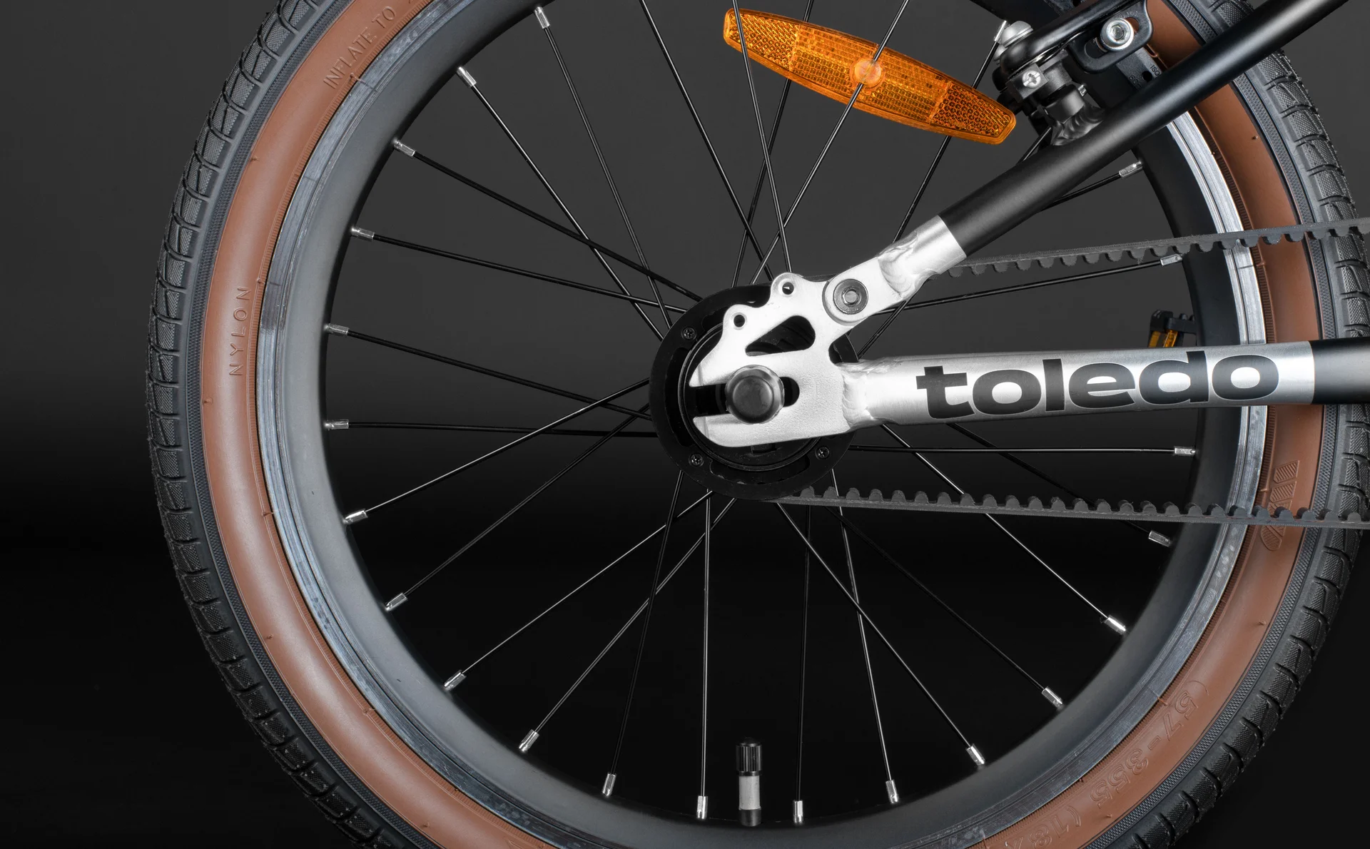 Велосипед HORH TOLEDO 18" (2025) Black-Polished - миниатюра 12