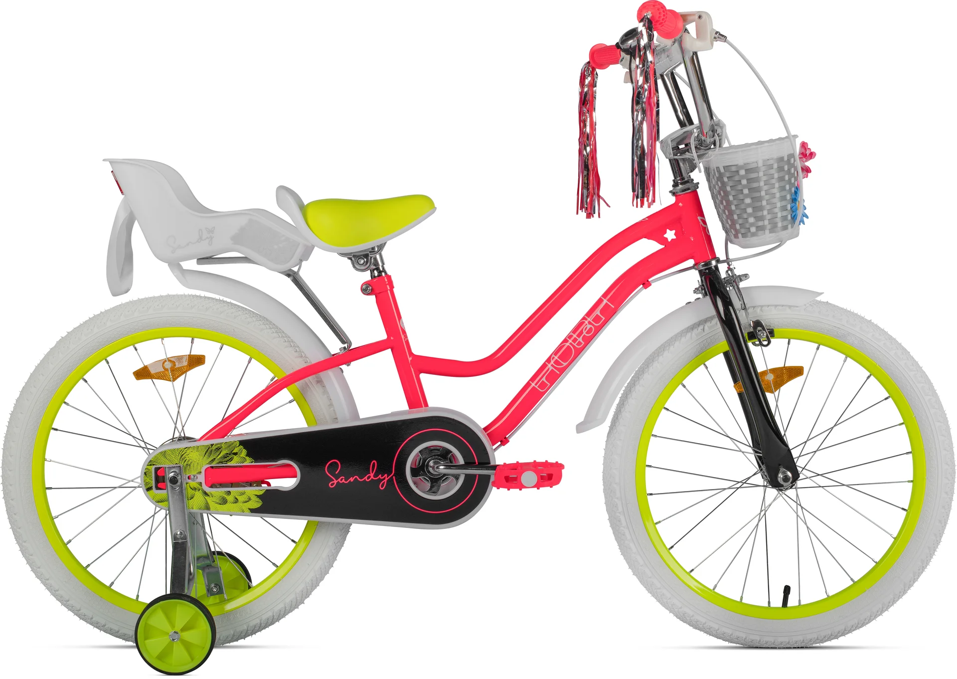 Велосипед HORH SANDY 20 (2026) Pink-Black-Yellow - изображение 1