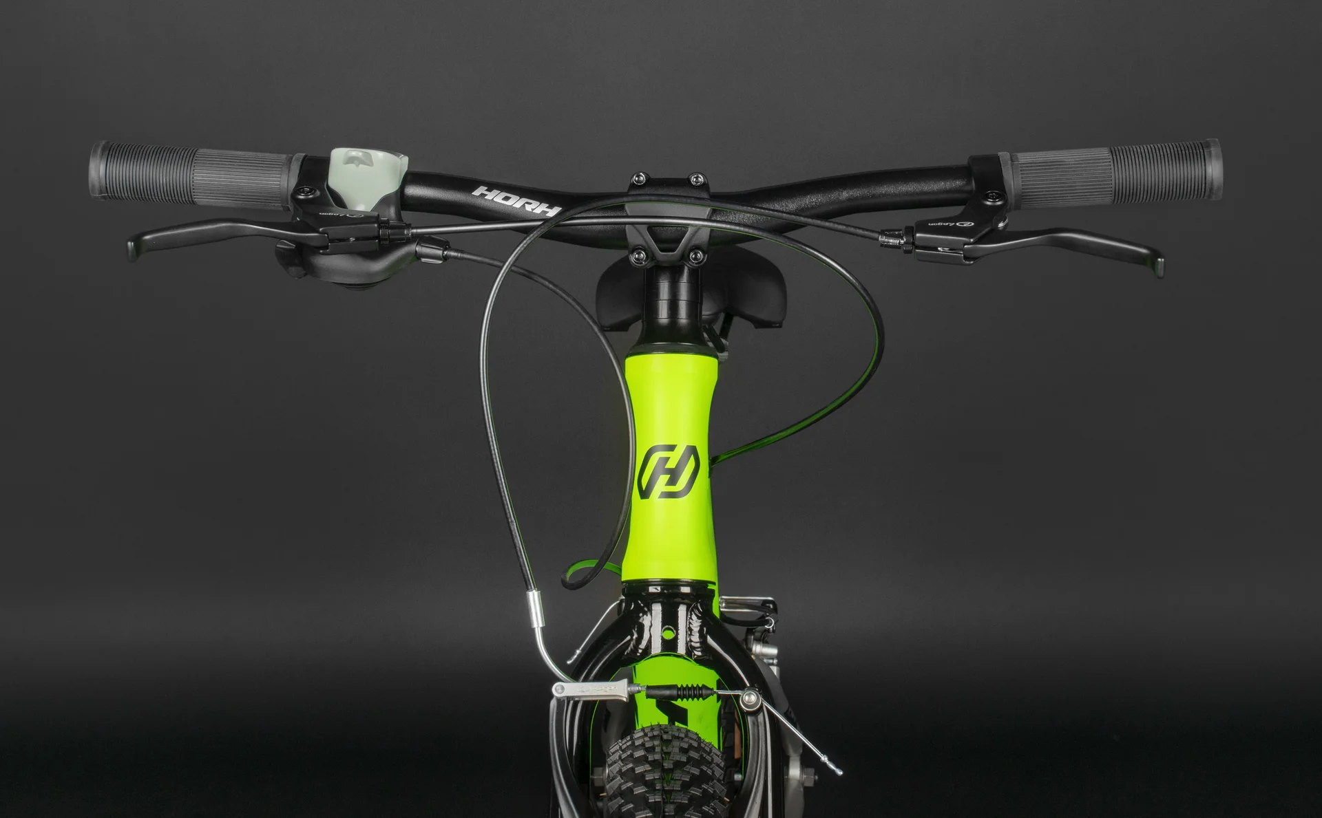 Велосипед HORH JAB JABVB24 24" (2025) Green-Silver-Black - миниатюра 7