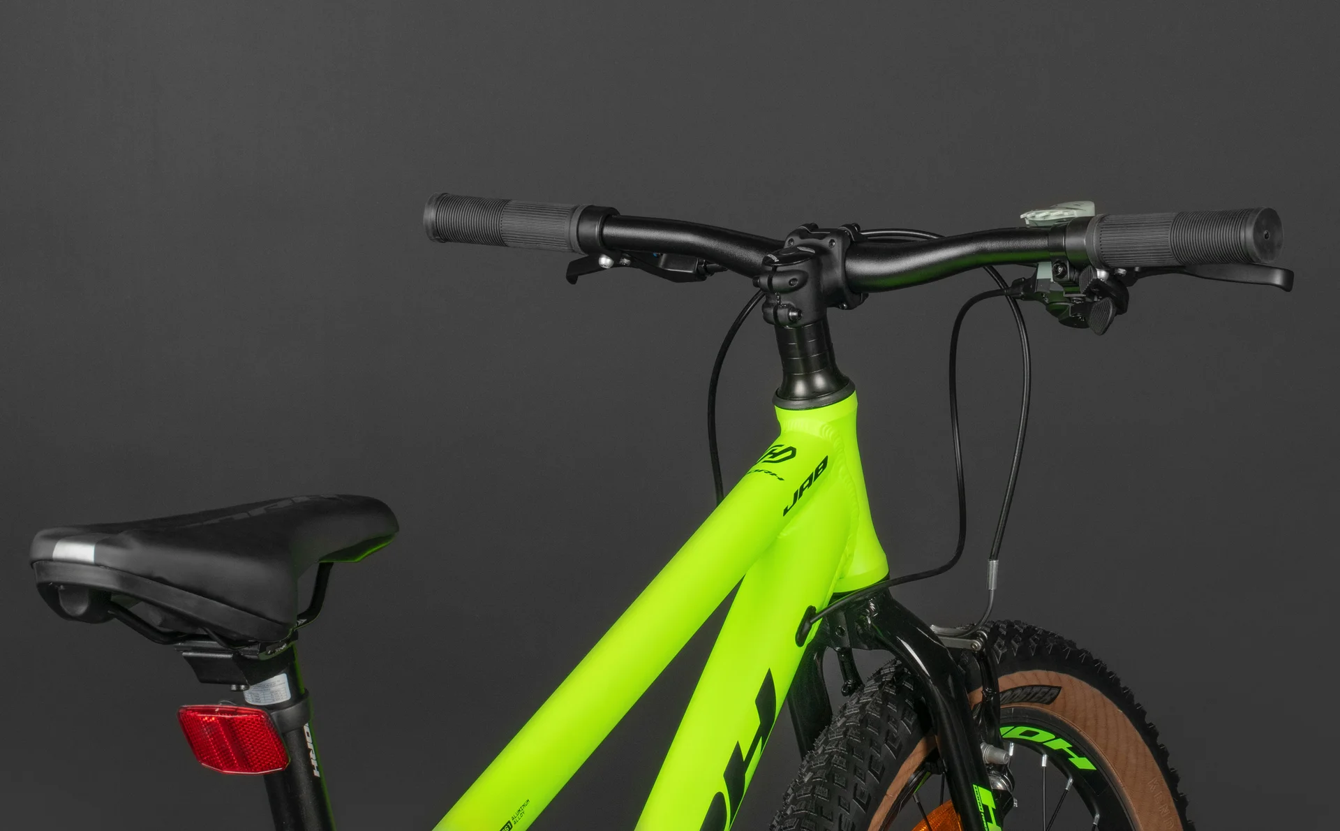 Велосипед HORH JAB JABVB24 24" (2025) Green-Silver-Black - миниатюра 8