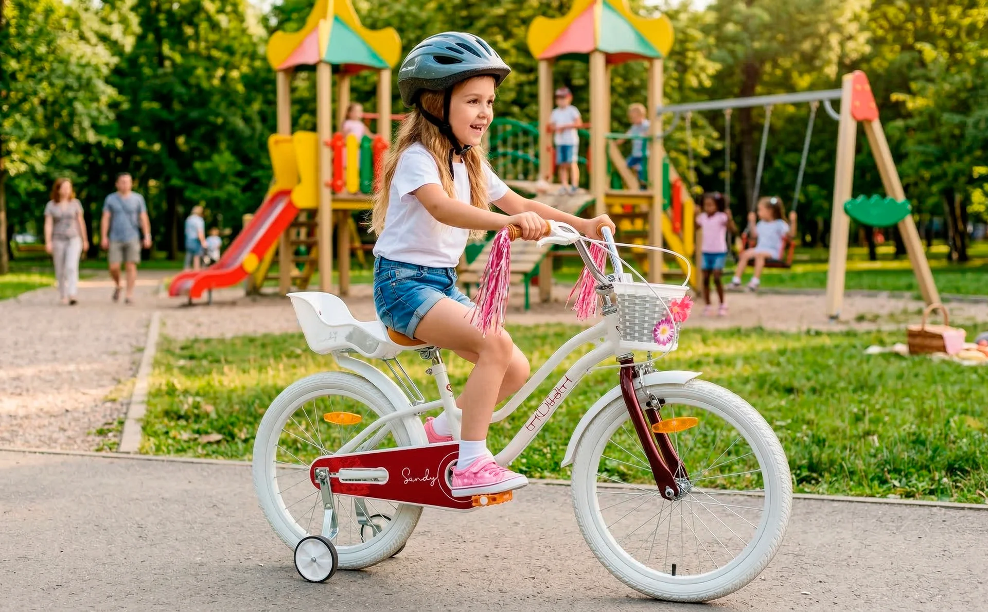 Велосипед HORH SANDY 20 (2026) White-Red - миниатюра 3