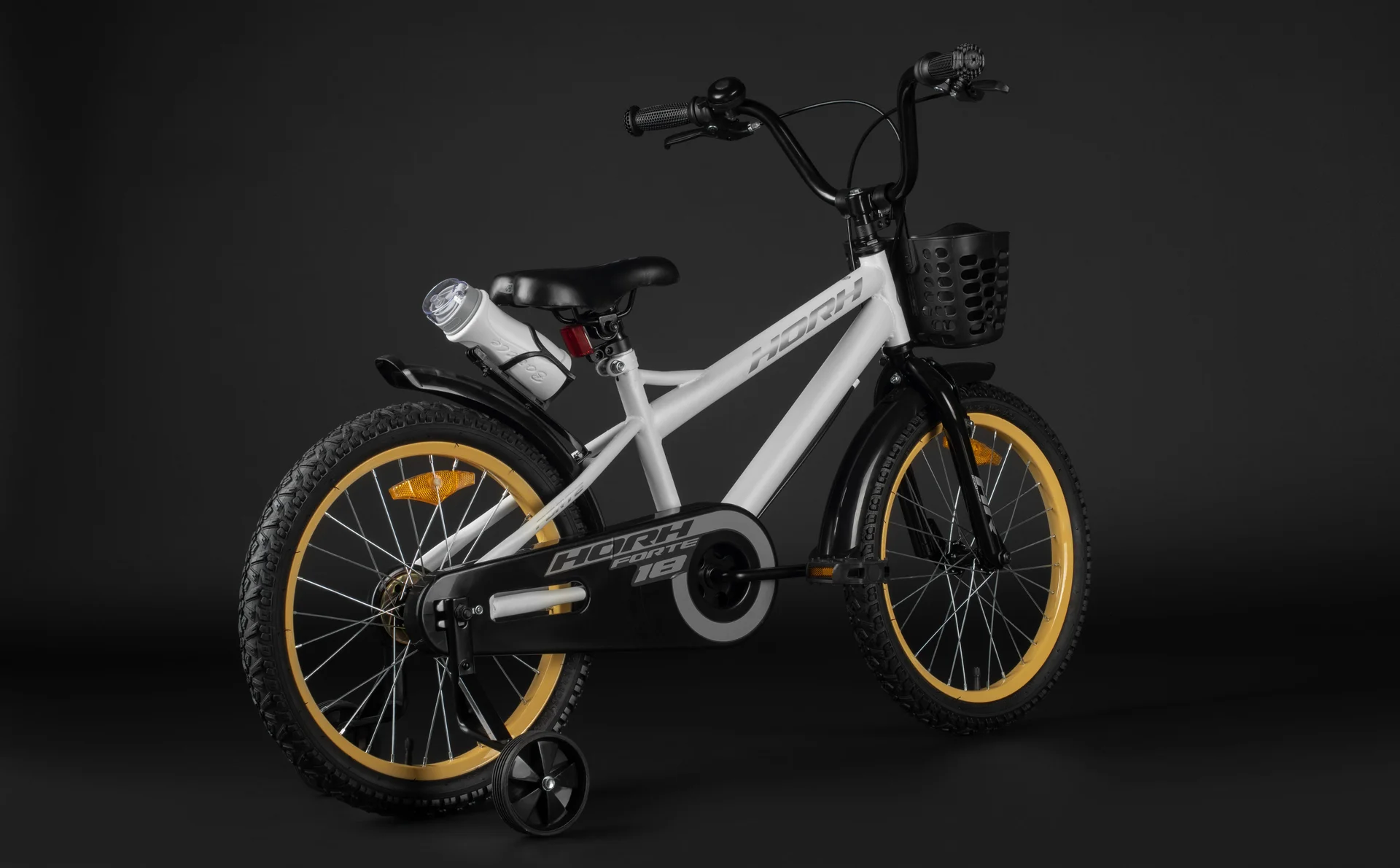 Велосипед HORH FORTE 18" (2024) White-Yellow - миниатюра 7