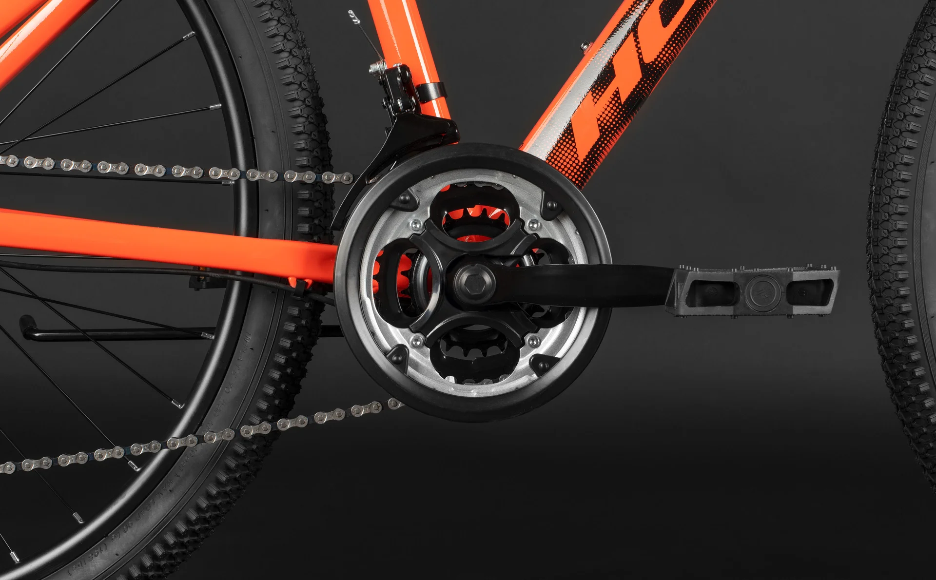 Велосипед HORH FOREST FMD 7.0 27,5" (2026) Orange-Black - миниатюра 10