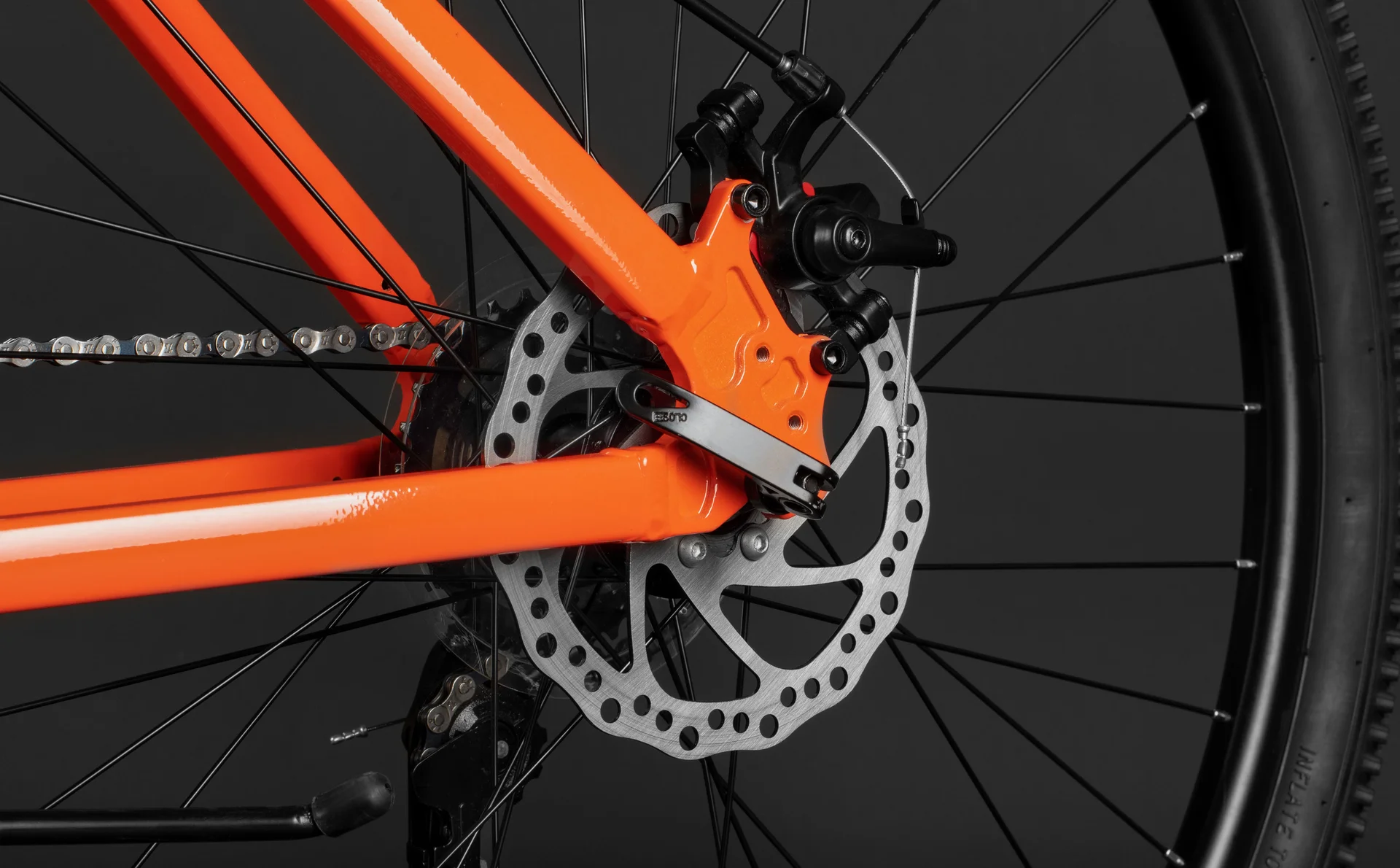 Велосипед HORH FOREST FMD 7.0 27,5" (2026) Orange-Black - миниатюра 11