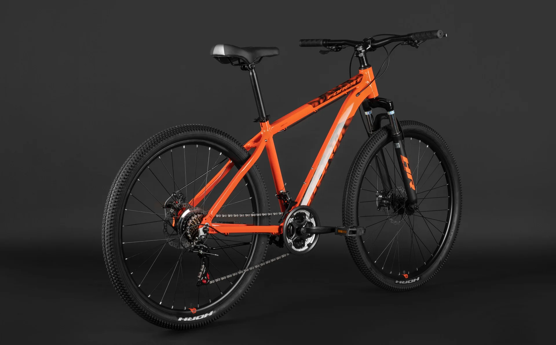 Велосипед HORH FOREST FMD 7.0 27,5" (2026) Orange-Black - миниатюра 4