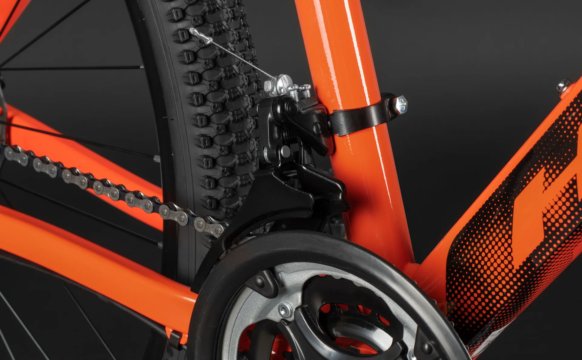 Велосипед HORH FOREST FMD 7.0 27,5" (2026) Orange-Black - миниатюра 9