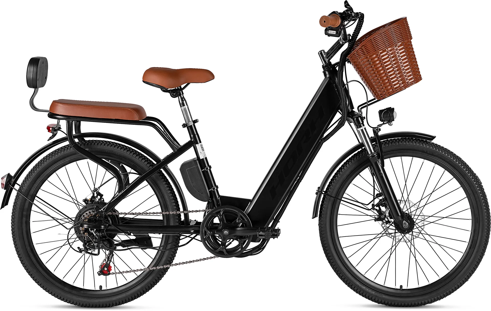 Электровелосипед HORH V 750W Black - изображение 1