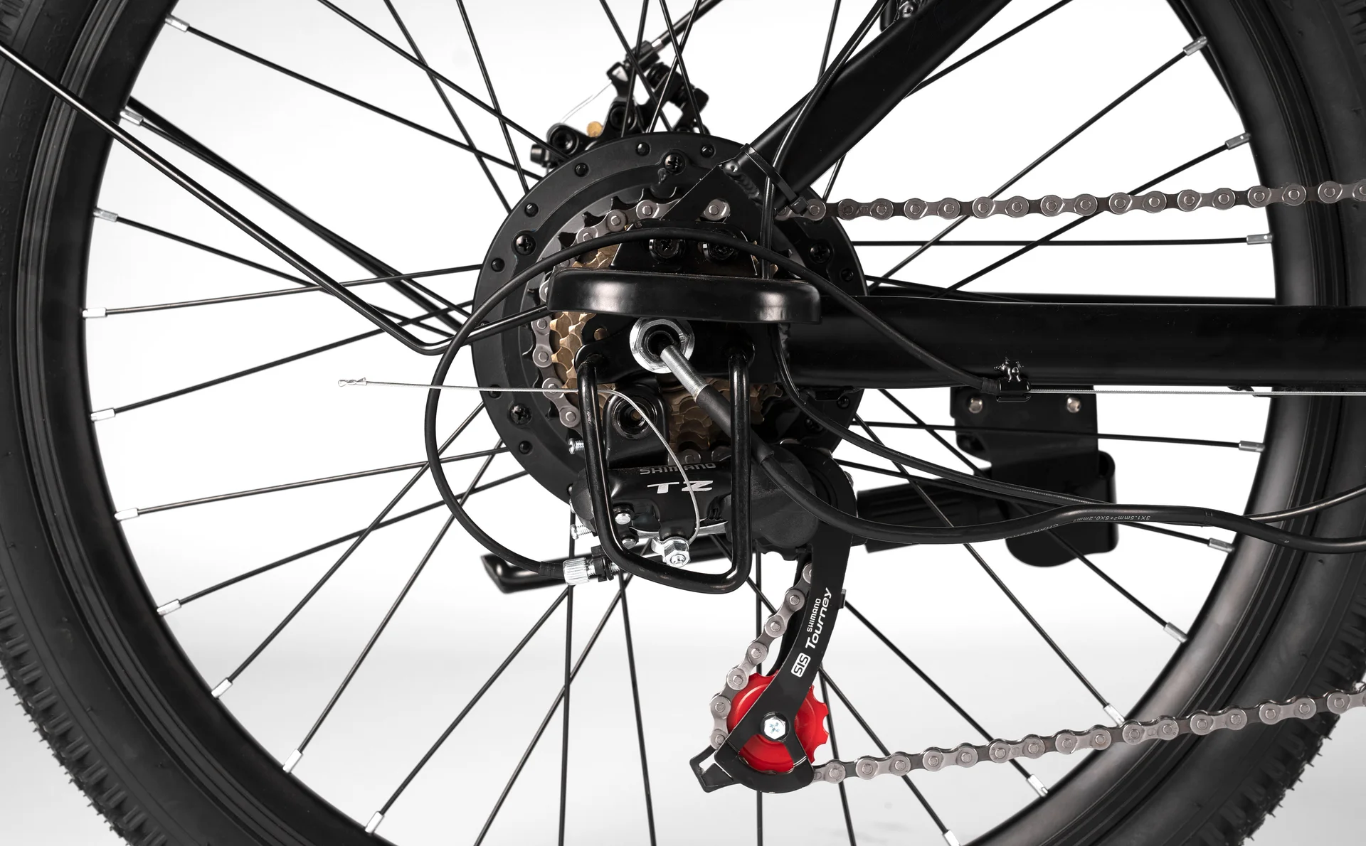 Электровелосипед HORH V 750W Black - миниатюра 11