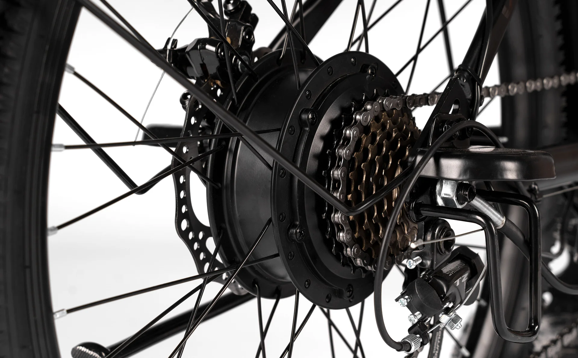 Электровелосипед HORH V 750W Black - миниатюра 13
