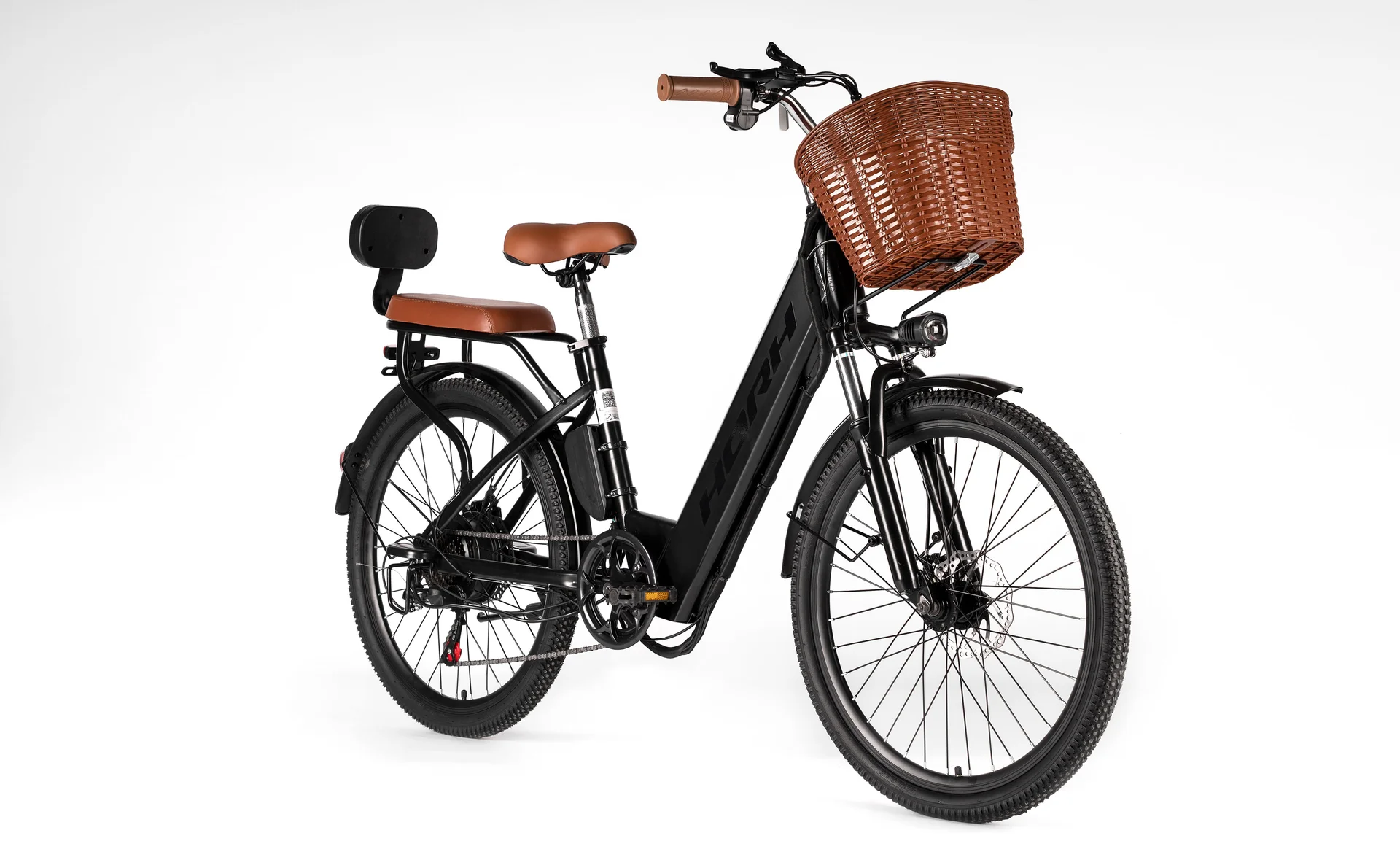 Электровелосипед HORH V 750W Black - миниатюра 2
