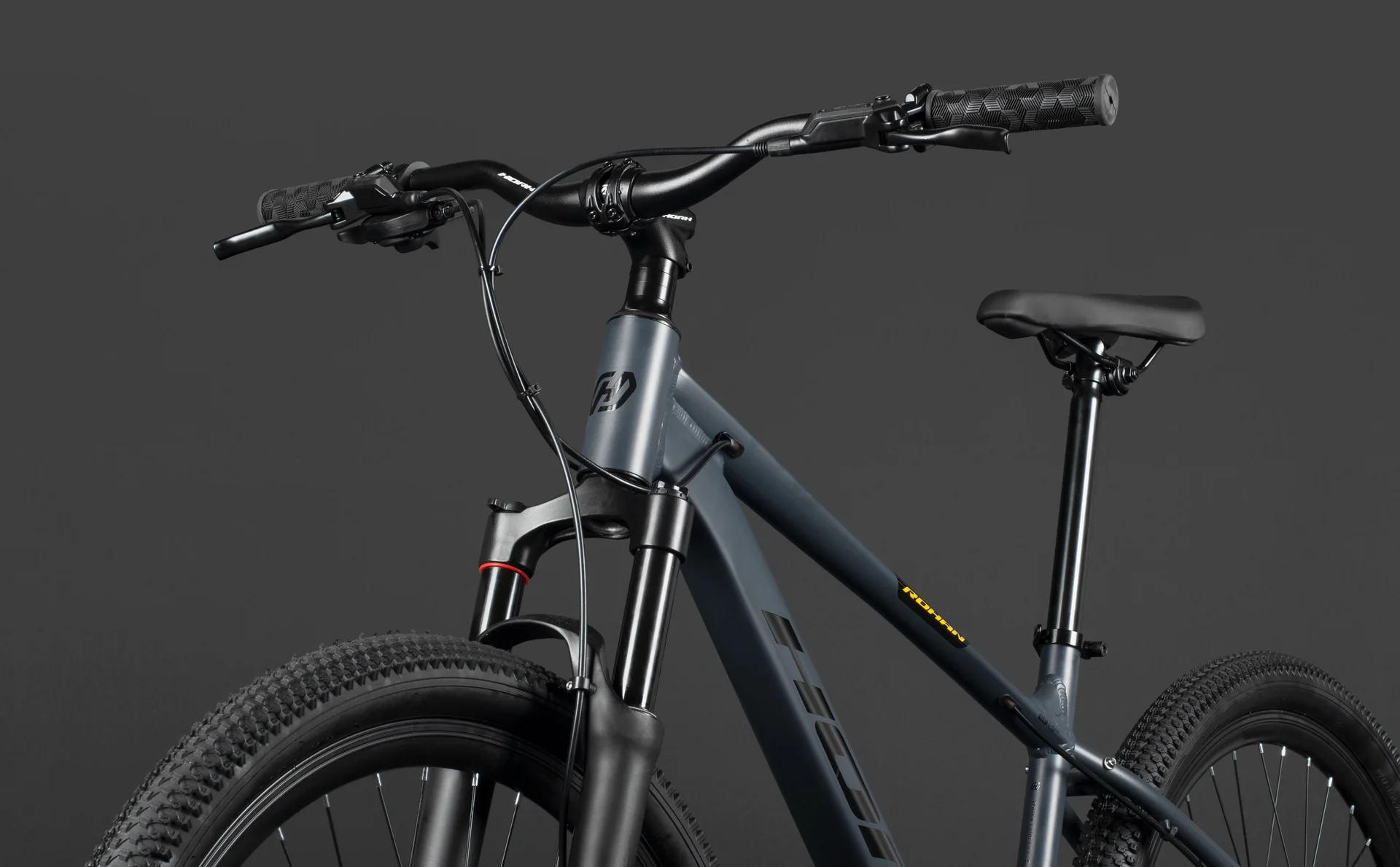 Велосипед HORH ROHAN RHD7.1 27,5" (2026) Grey-Black-Yellow - миниатюра 10