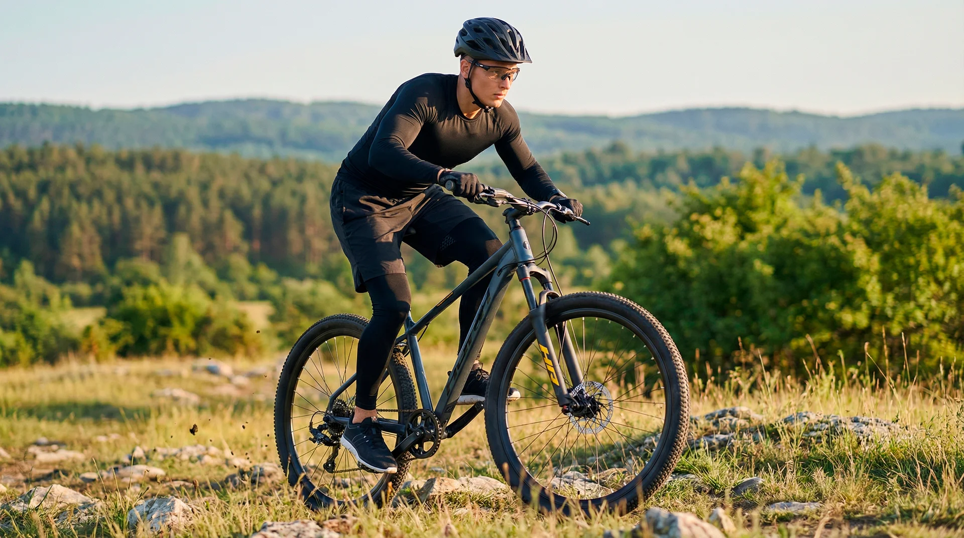 Велосипед HORH ROHAN RHD7.1 27,5" (2026) Grey-Black-Yellow - миниатюра 2