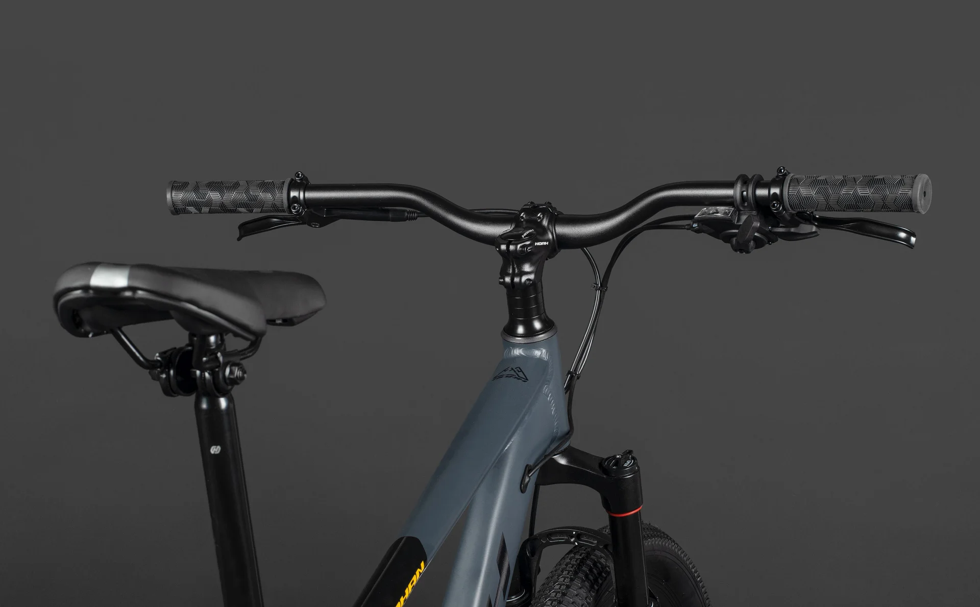 Велосипед HORH ROHAN RHD7.1 27,5" (2026) Grey-Black-Yellow - миниатюра 9