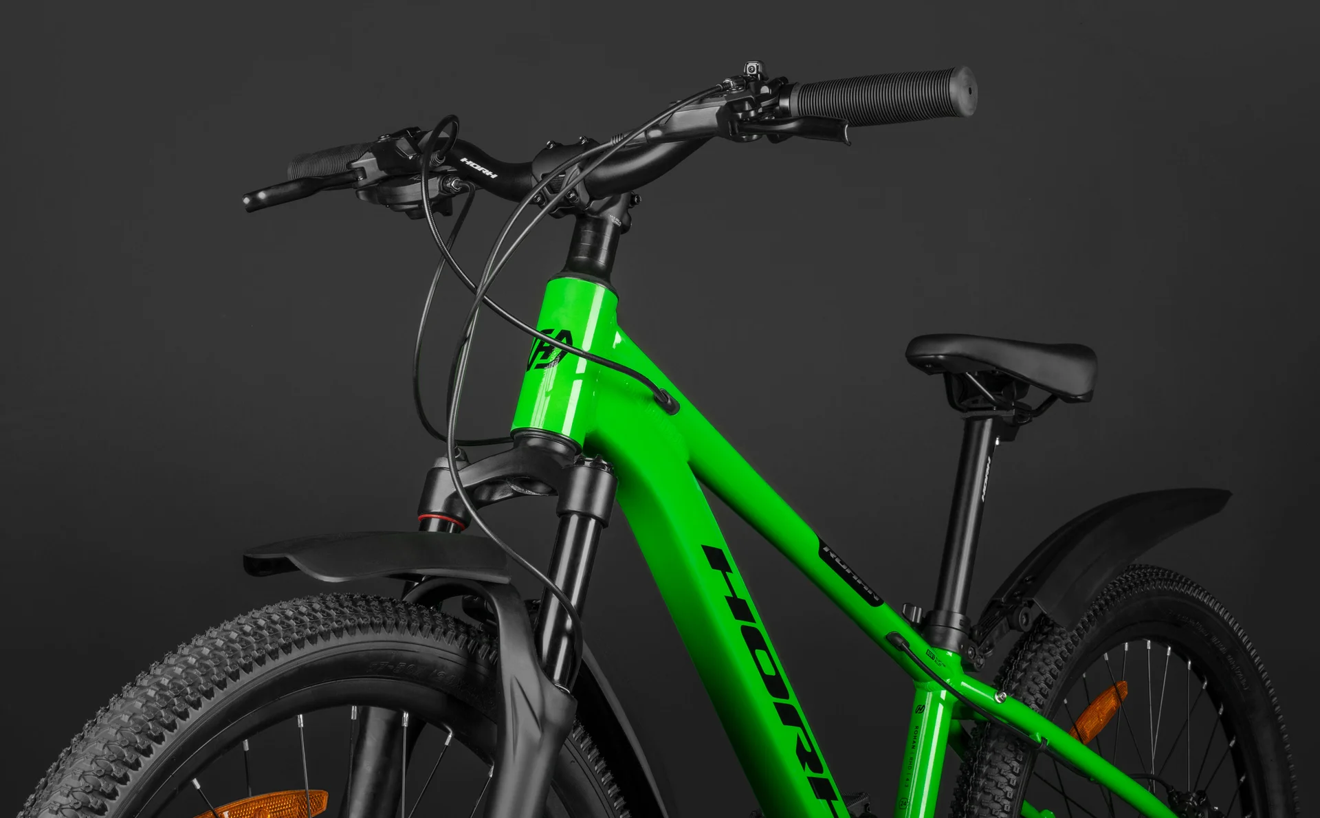 Велосипед HORH ROHAN RHNHD4.3 24" (2025) Green-Black - миниатюра 10