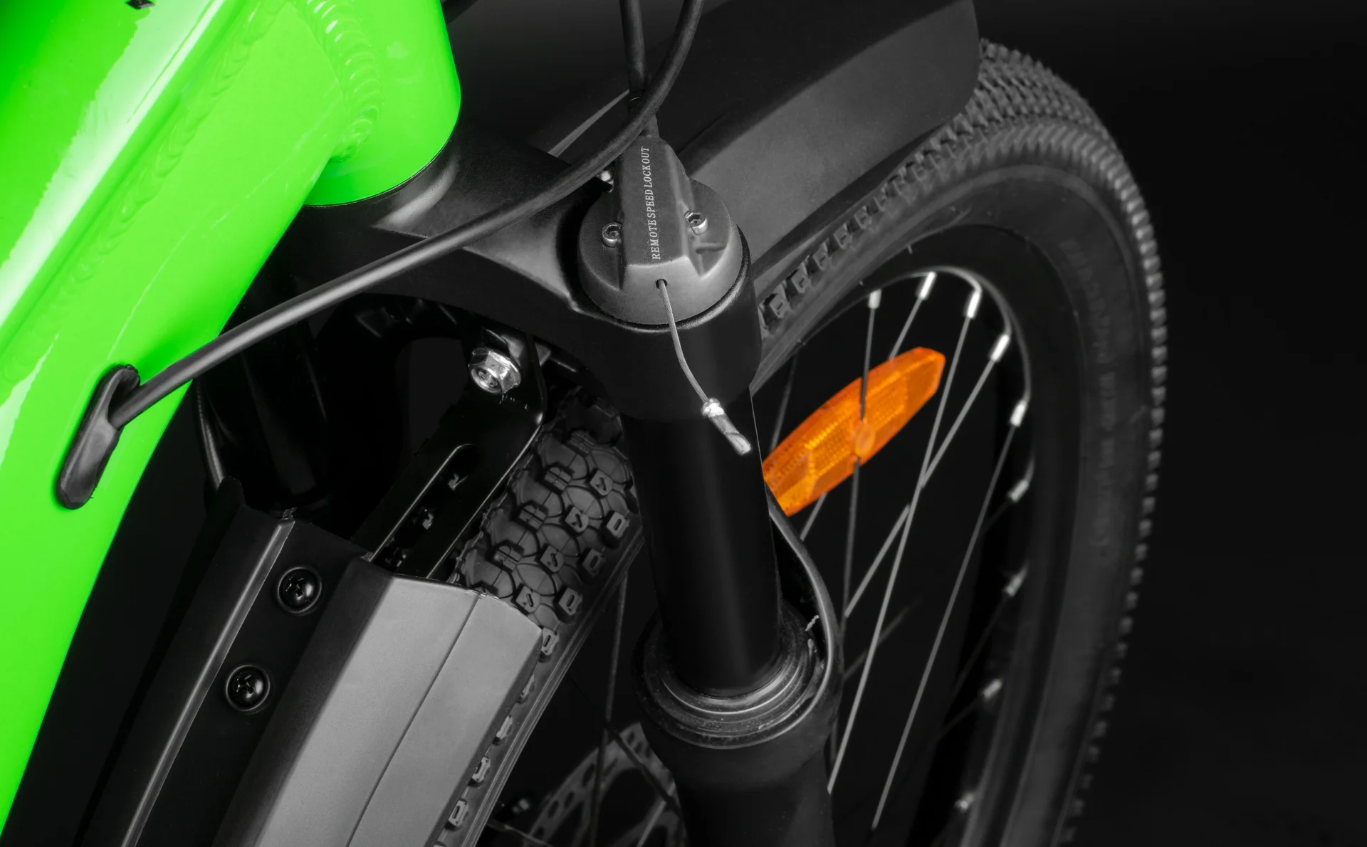Велосипед HORH ROHAN RHNHD4.3 24" (2025) Green-Black - миниатюра 12