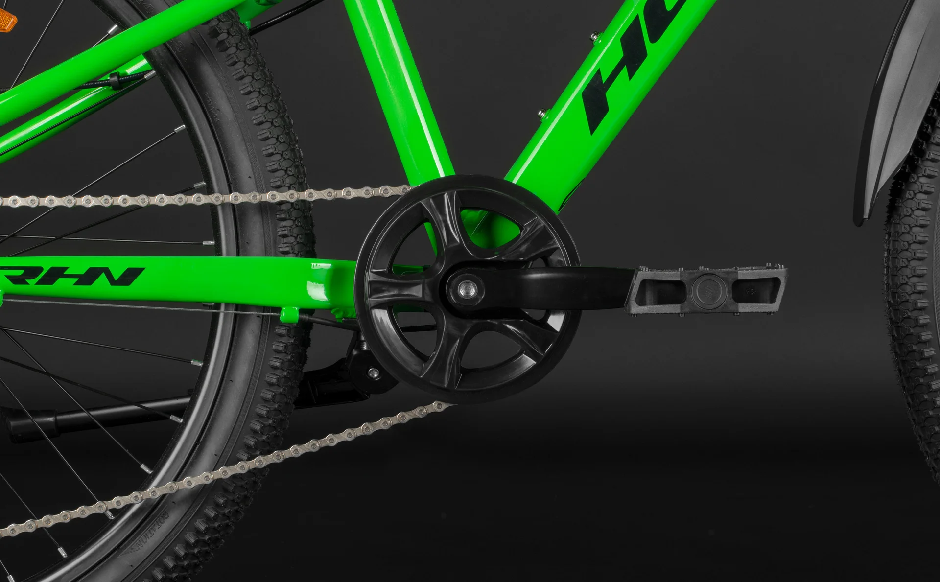 Велосипед HORH ROHAN RHNHD4.3 24" (2025) Green-Black - миниатюра 13
