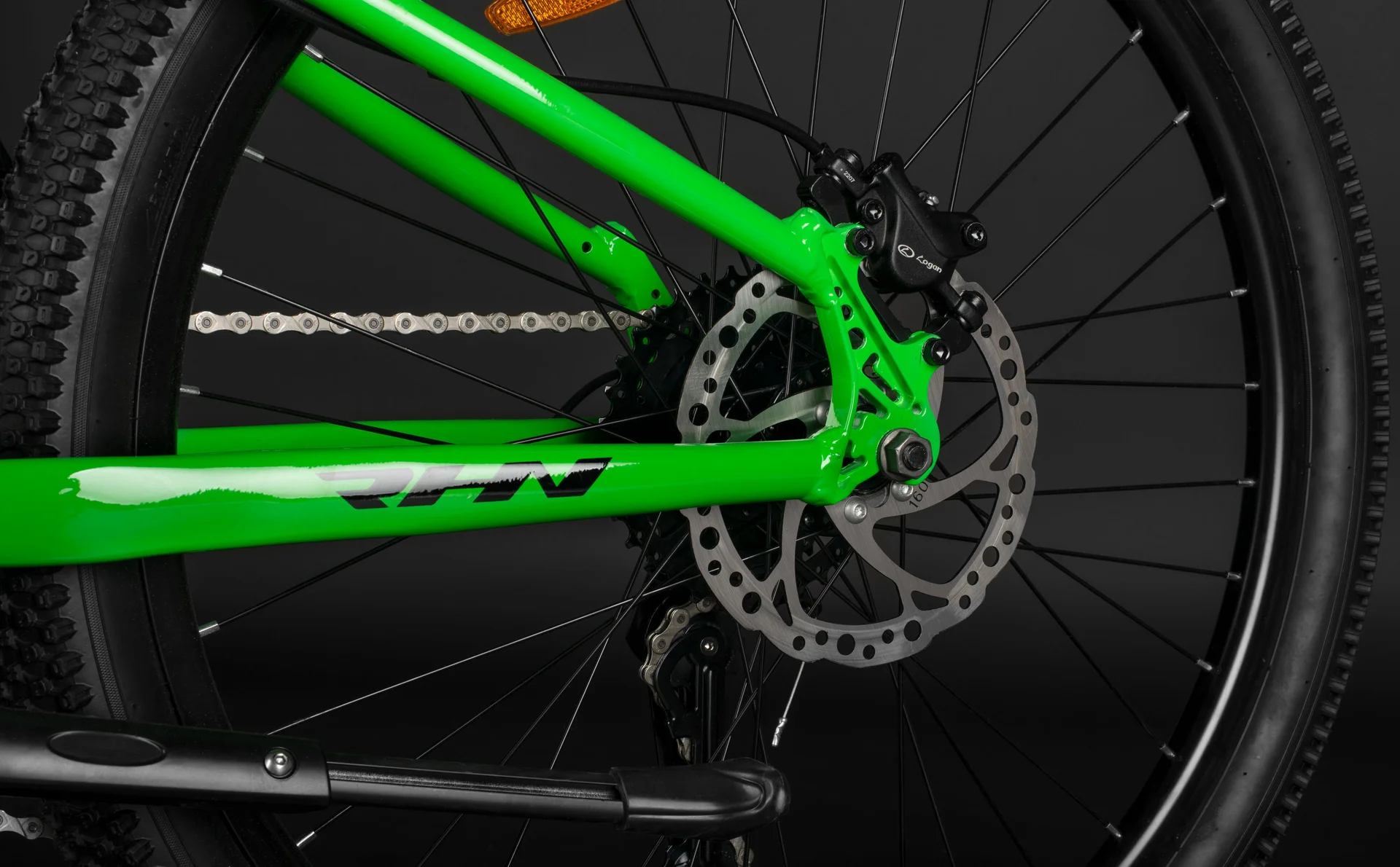 Велосипед HORH ROHAN RHNHD4.3 24" (2025) Green-Black - миниатюра 14