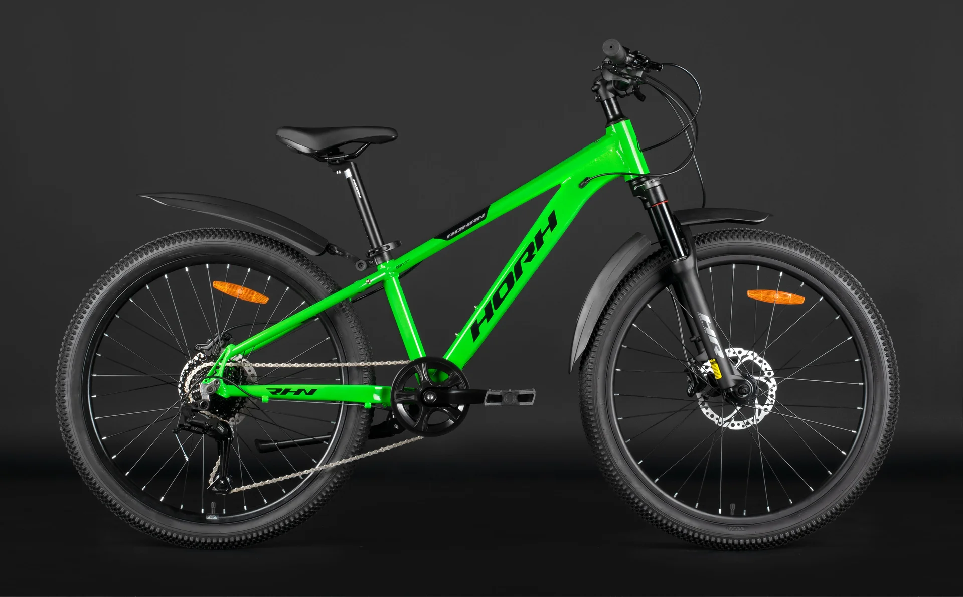 Велосипед HORH ROHAN RHNHD4.3 24" (2025) Green-Black - миниатюра 5