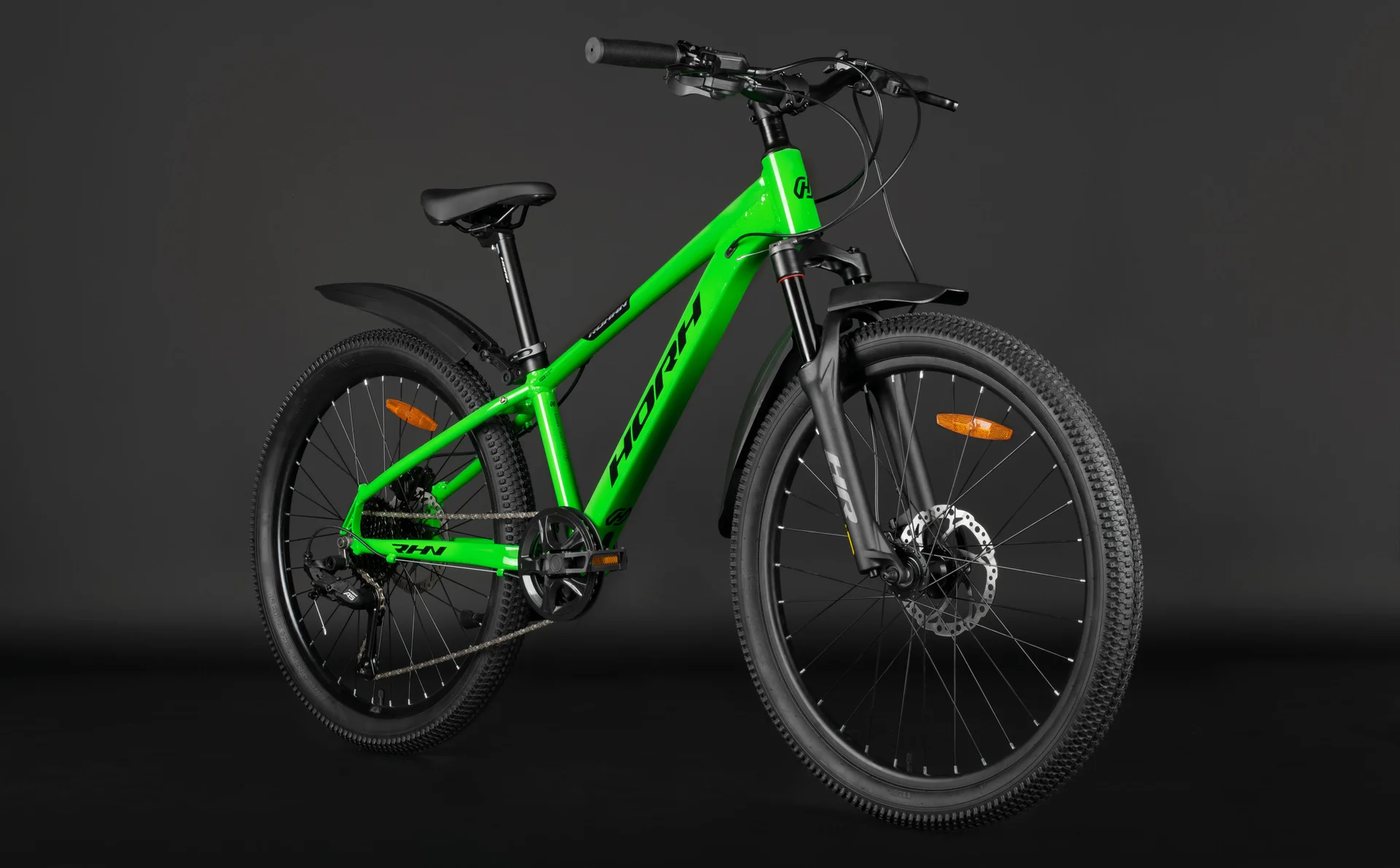 Велосипед HORH ROHAN RHNHD4.3 24" (2025) Green-Black - миниатюра 6