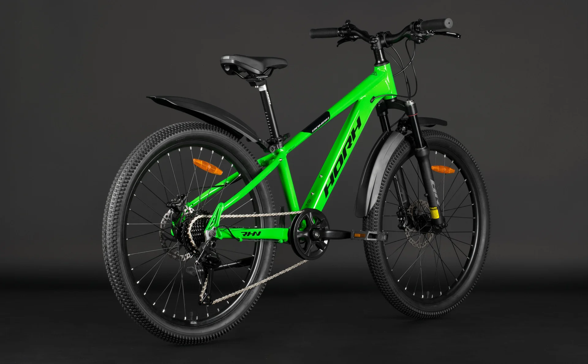 Велосипед HORH ROHAN RHNHD4.3 24" (2025) Green-Black - миниатюра 7