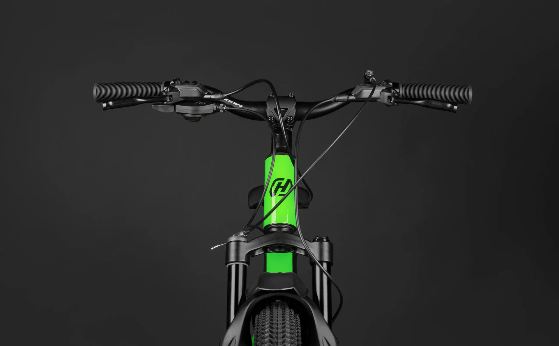 Велосипед HORH ROHAN RHNHD4.3 24" (2025) Green-Black - миниатюра 8