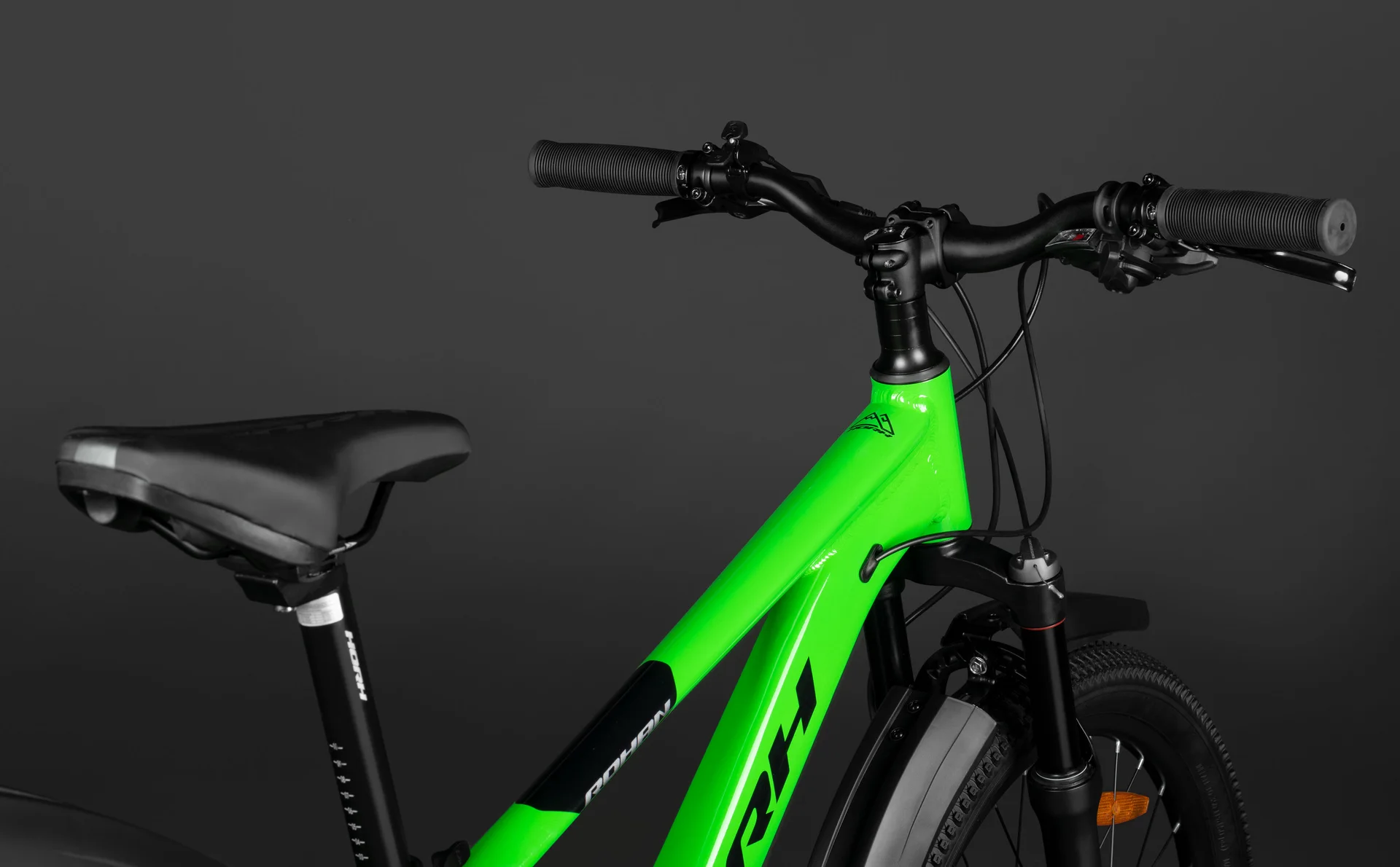 Велосипед HORH ROHAN RHNHD4.3 24" (2025) Green-Black - миниатюра 9