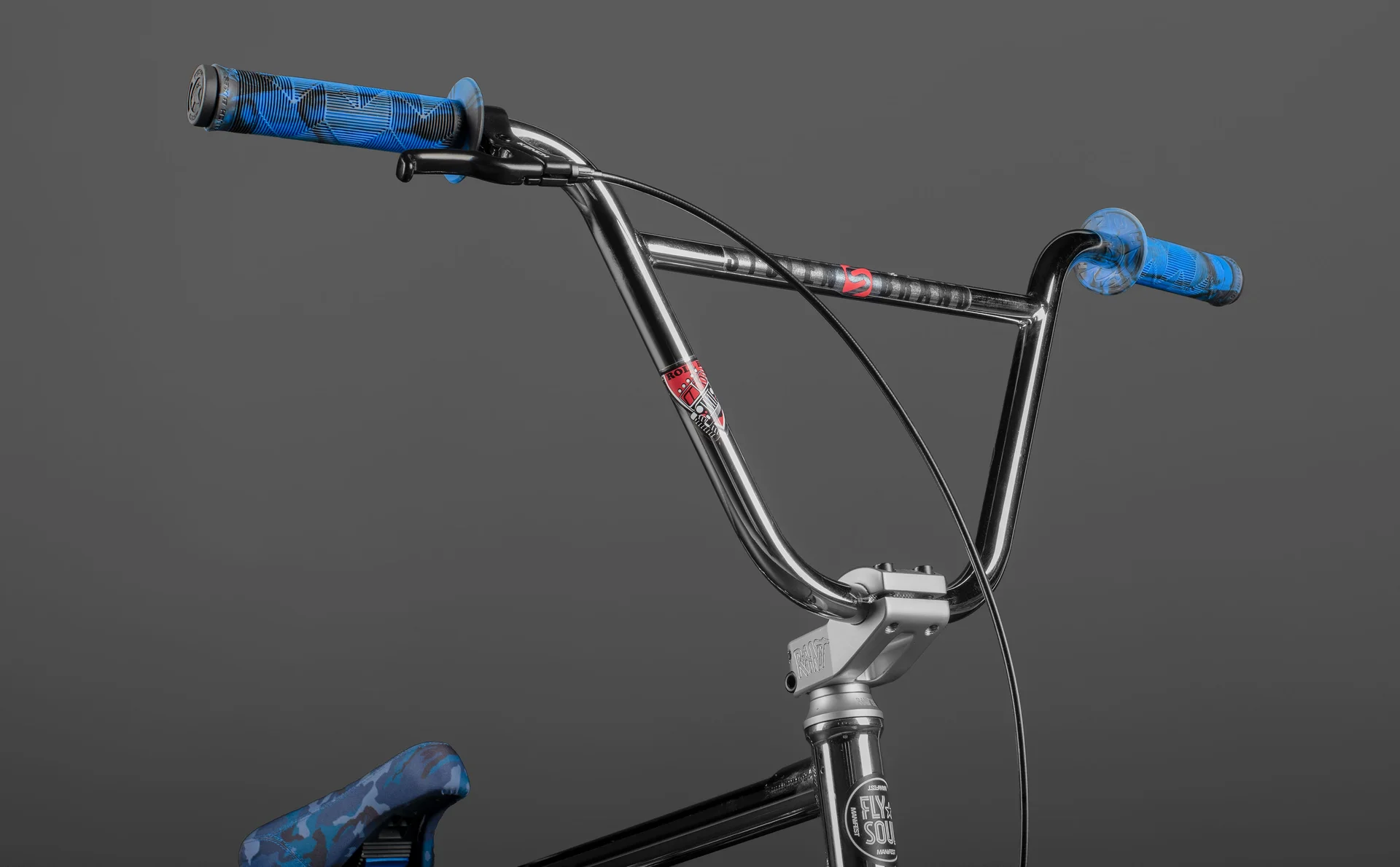 Велосипед MANIFEST CUSTOM 20" Blue-Chrome - миниатюра 7