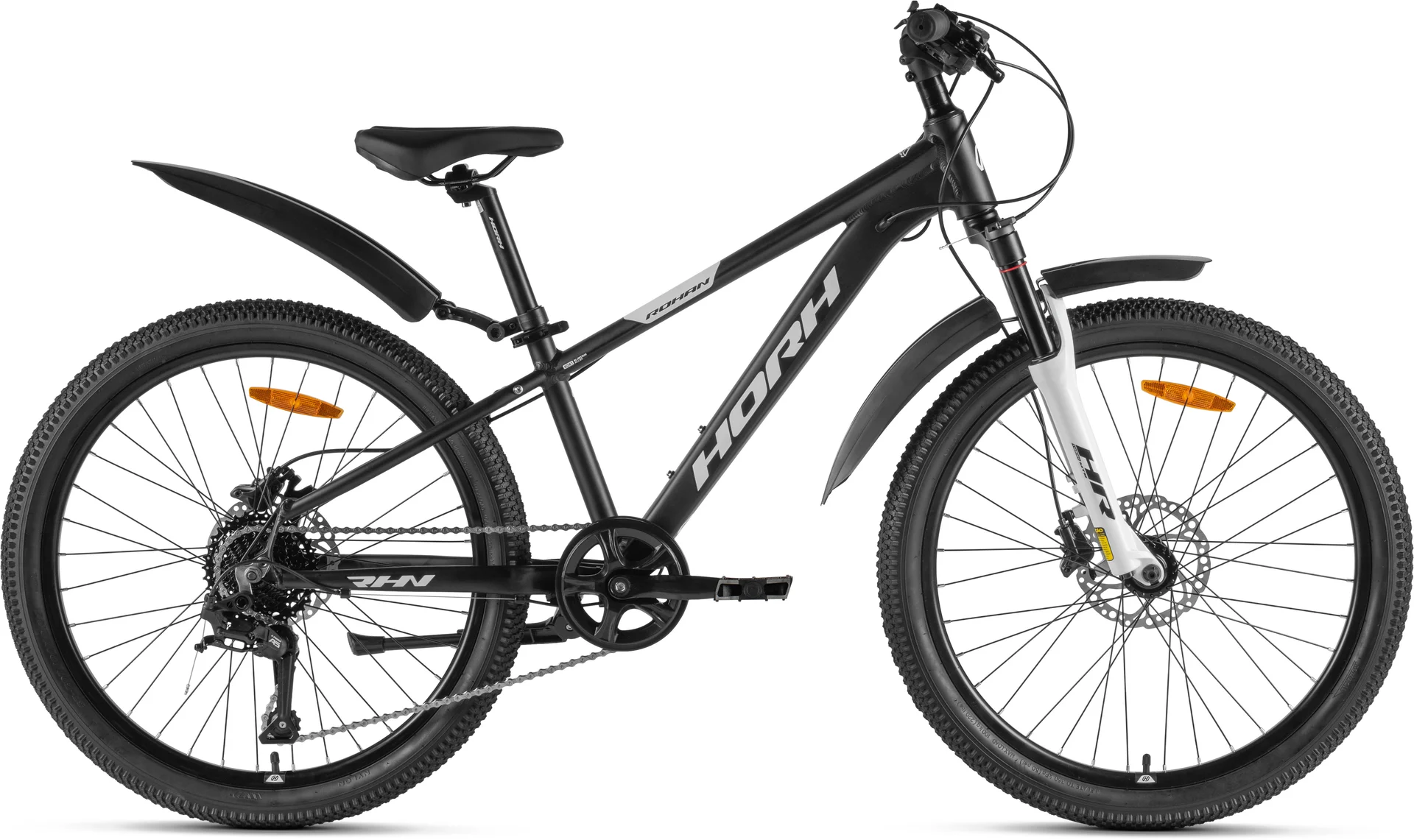 Велосипед HORH ROHAN RHNHD4.3 24" (2025) Black-White - изображение 1