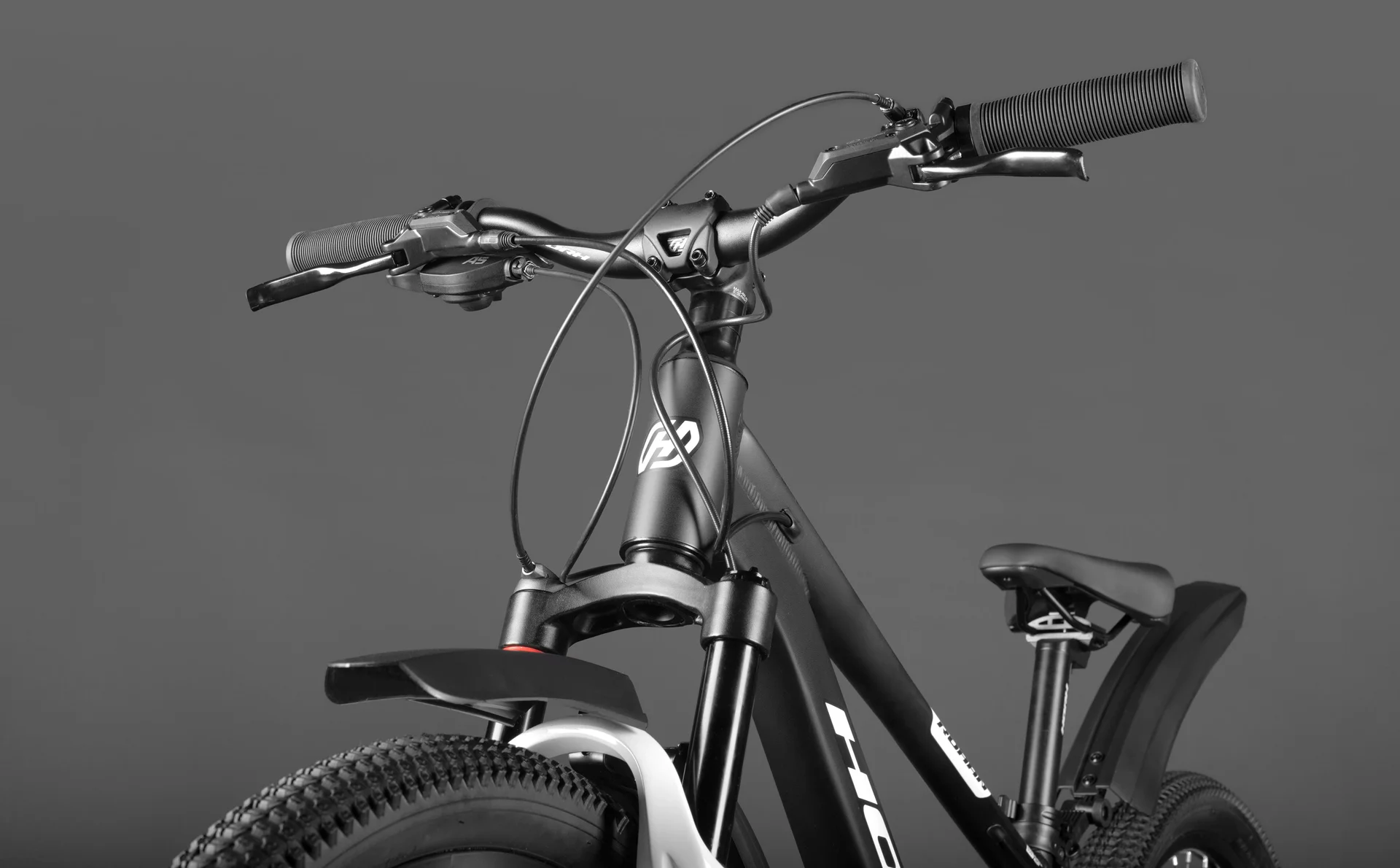 Велосипед HORH ROHAN RHNHD4.3 24" (2025) Black-White - миниатюра 10